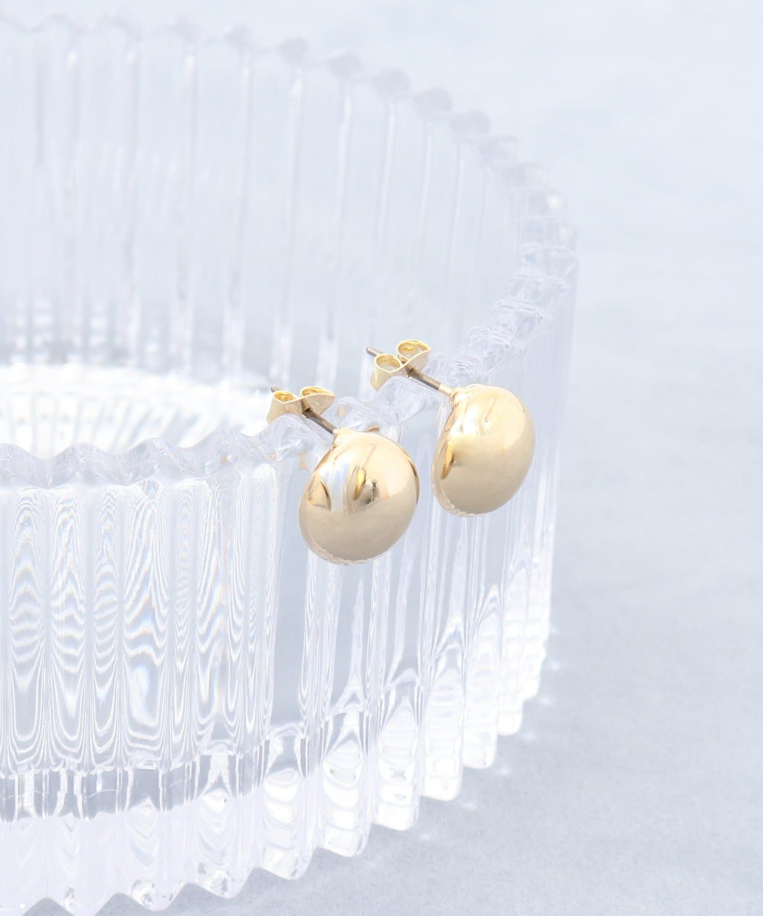 NOLLEY'S(ノーリーズ) 【grâce grace/グラスグラス】ラウンドドームピアス