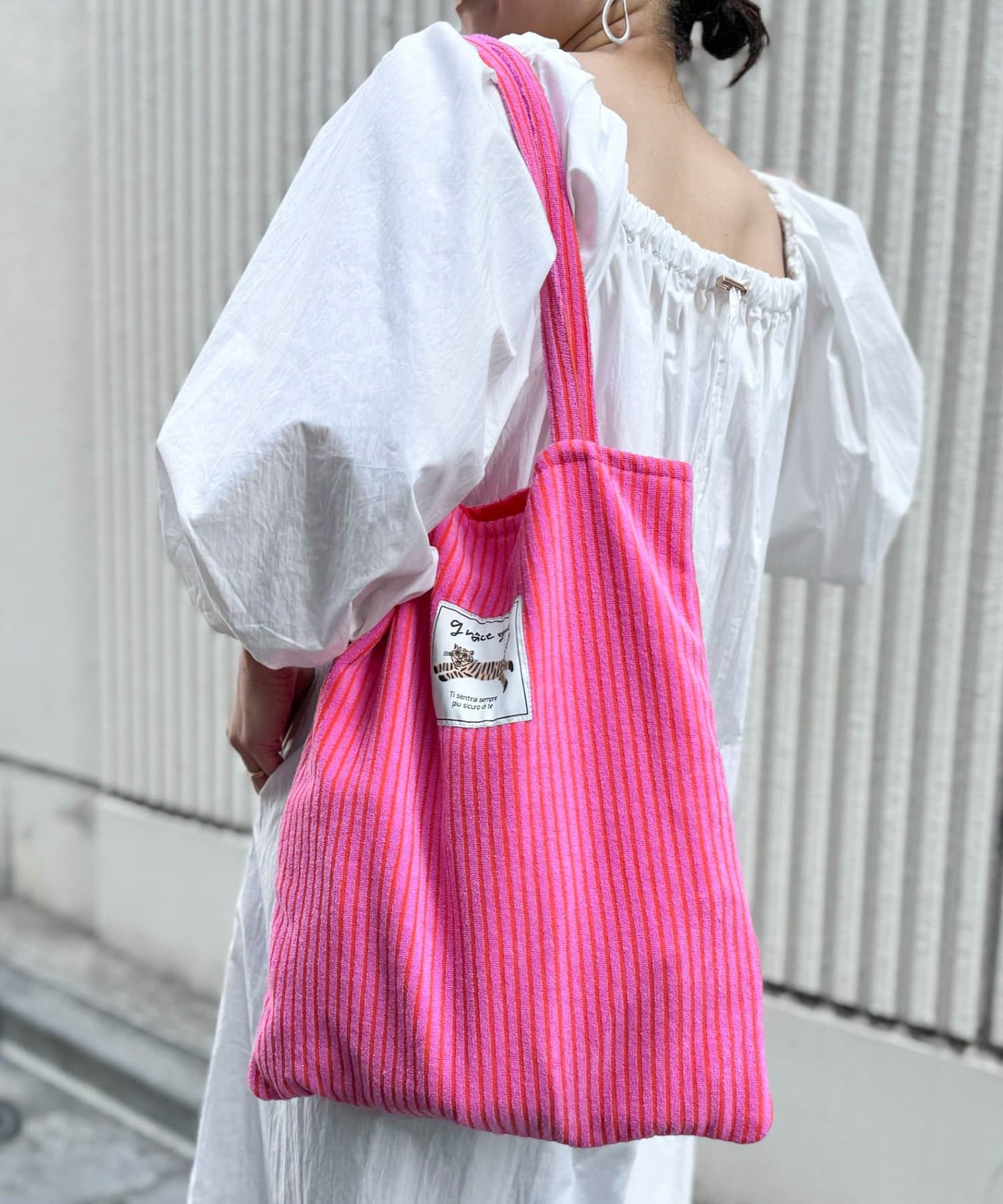 NOLLEY'S(ノーリーズ) 【grâce grace/グラスグラス】グラスケパイルバッグ-M