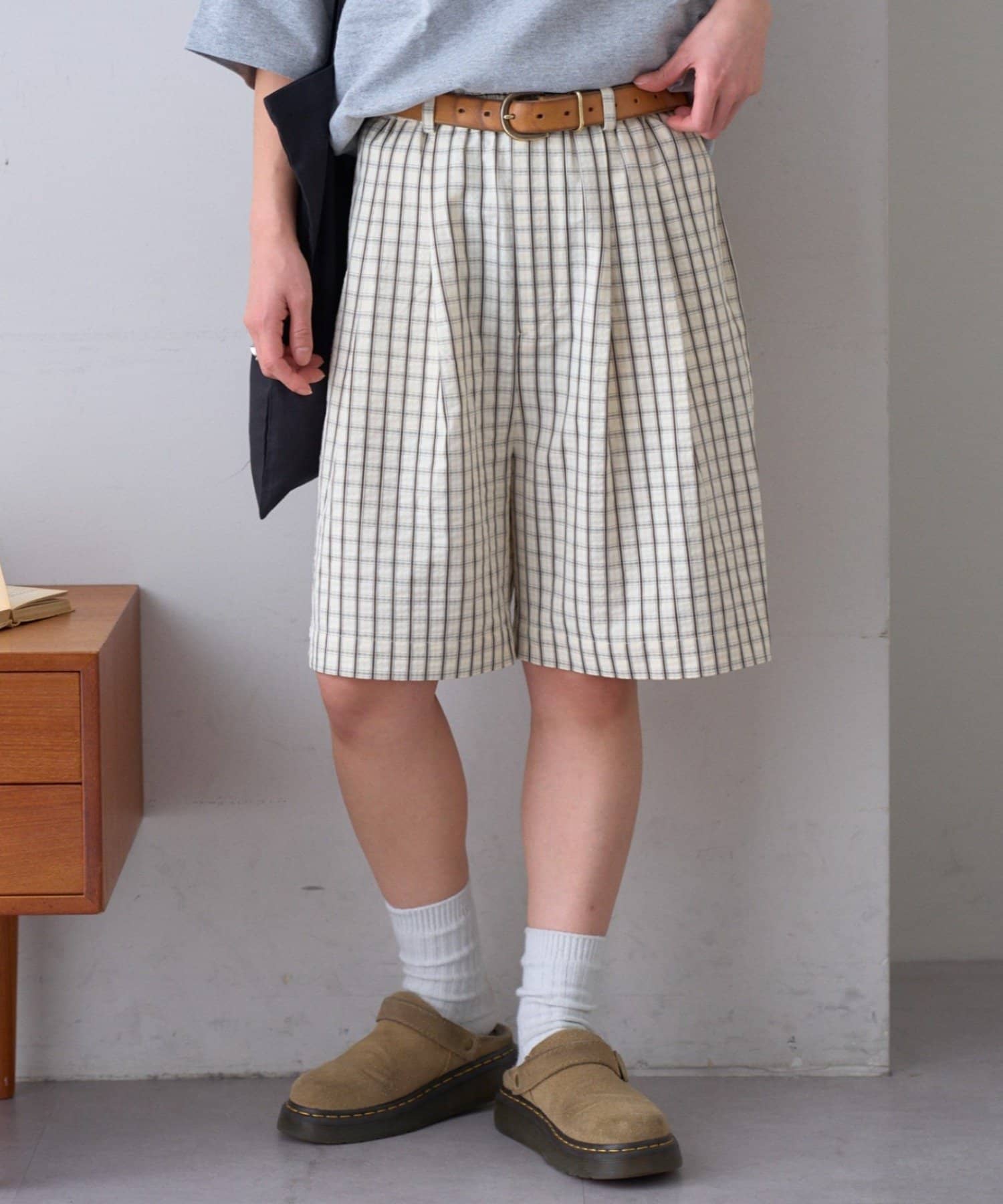 CIAOPANIC TYPY(チャオパニックティピー) 【GEVACO】タックハーフパンツ