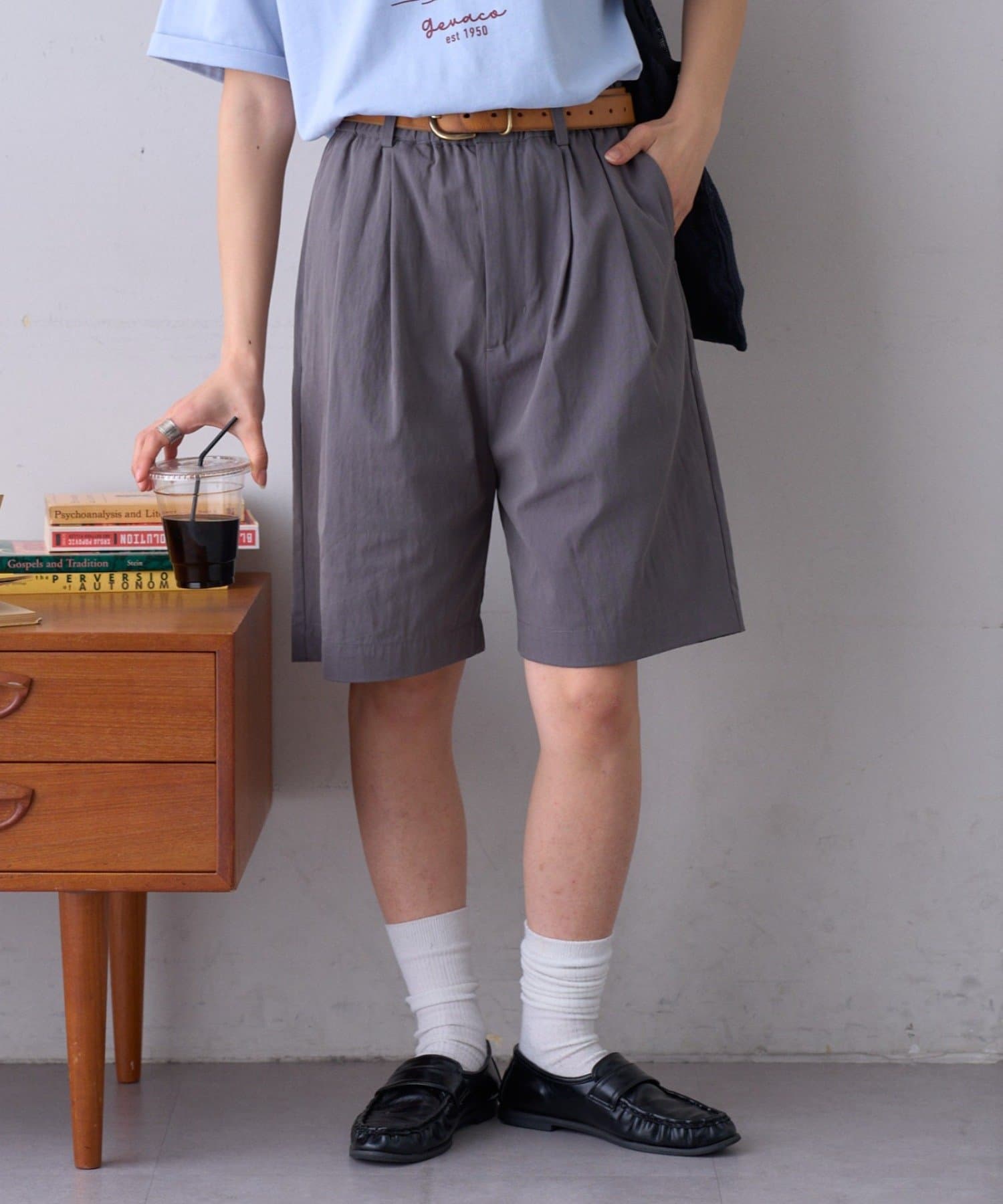 CIAOPANIC TYPY(チャオパニックティピー) 【GEVACO】タックハーフパンツ