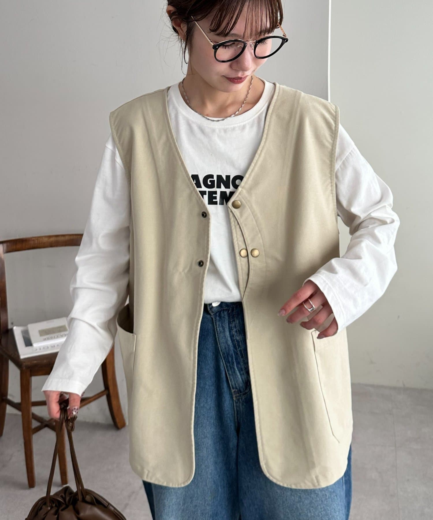 DISCOAT(ディスコート) 【Enlude】バックサテンハンティングベスト