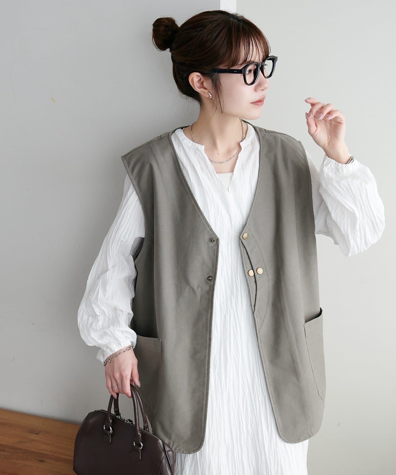 DISCOAT(ディスコート) 【Enlude】バックサテンハンティングベスト