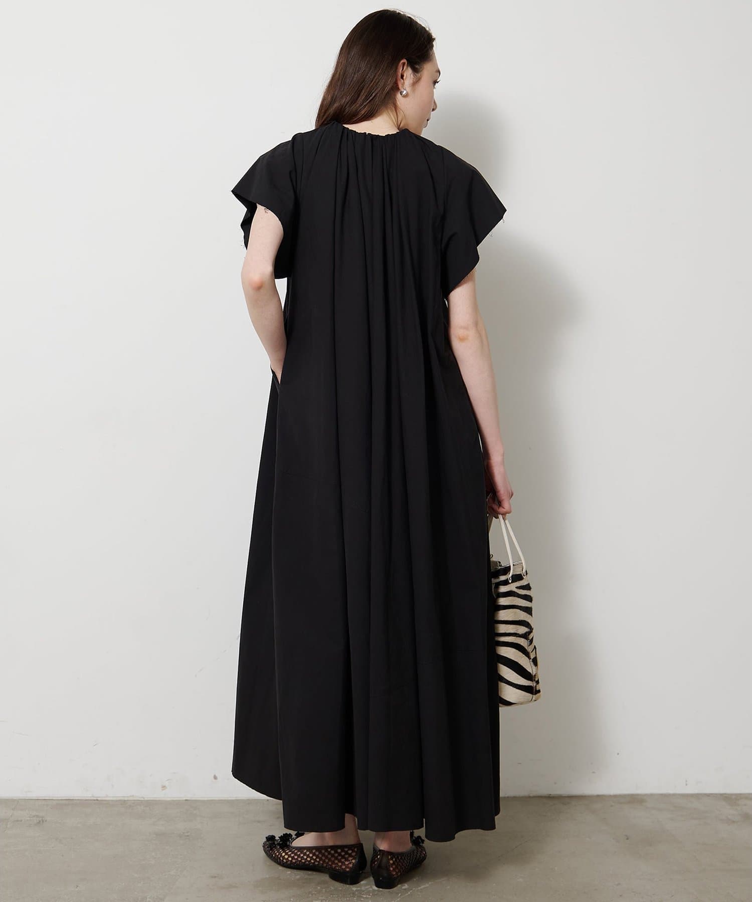 Whim Gazette(ウィム ガゼット) ギャザータイプライターワンピース