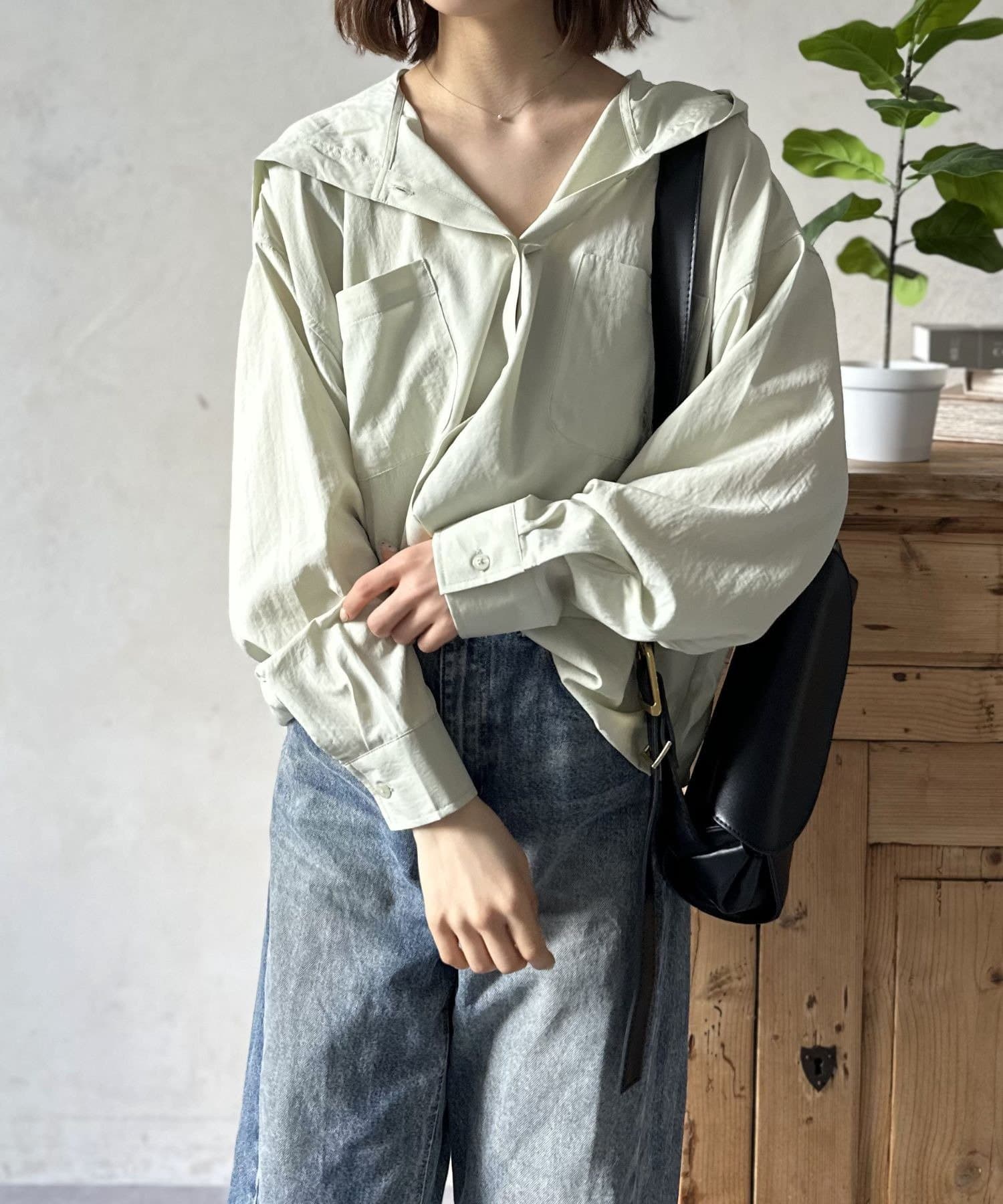 LOCUST(ローカスト) 【U.S.POLO ASSN.】気流フードシャツ