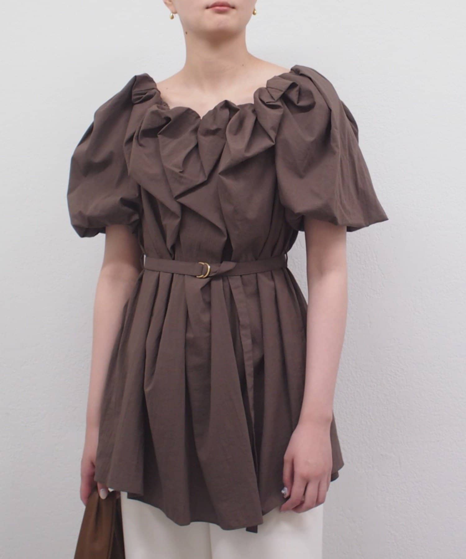 LOUNGEDRESS(ラウンジドレス) 2WAYオフショルブラウス