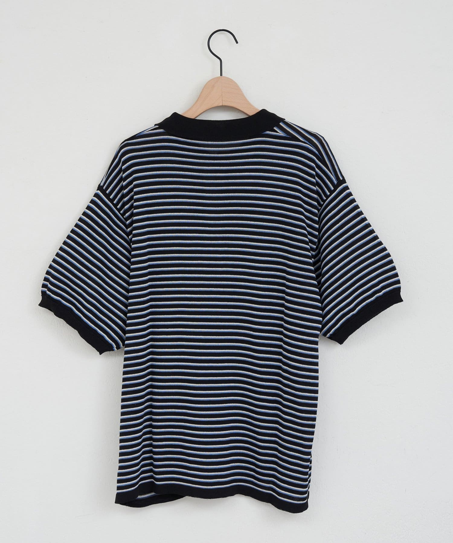 DISCOAT(ディスコート) 【Enlude】アソートボーダーニットポロ《ユニセックス》