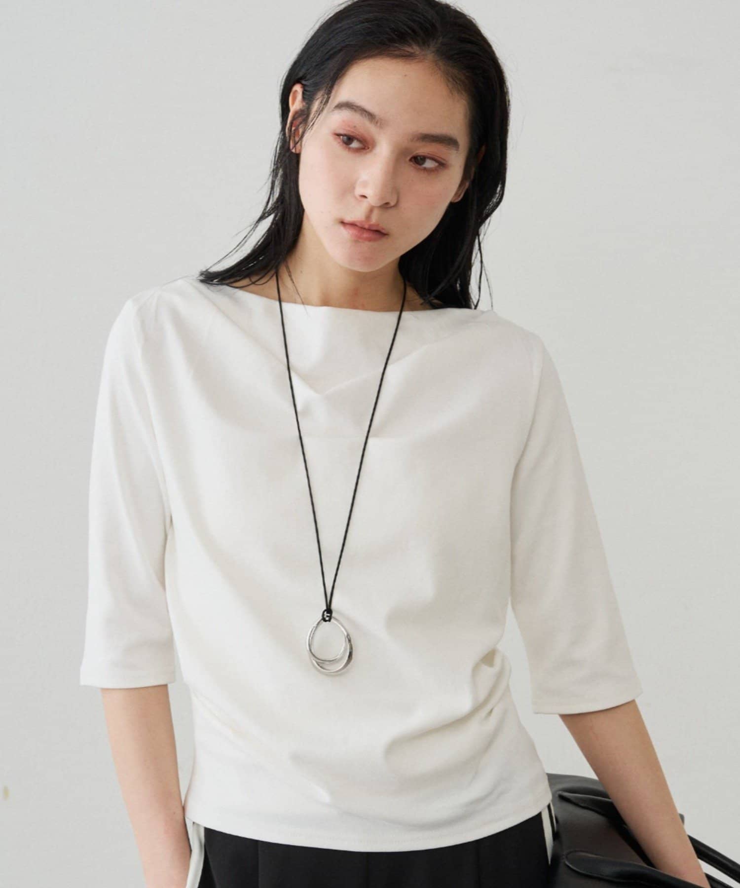 LOUNGEDRESS(ラウンジドレス) ドレープカットソー