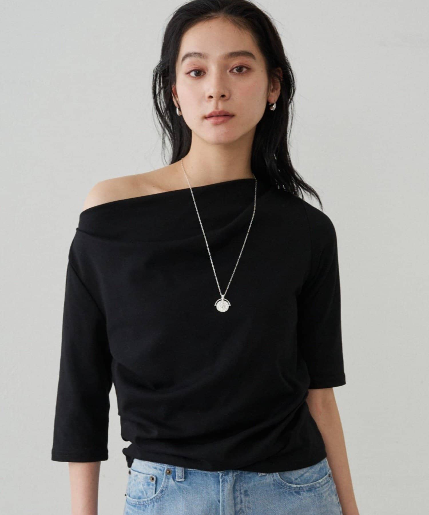 LOUNGEDRESS(ラウンジドレス) ドレープカットソー