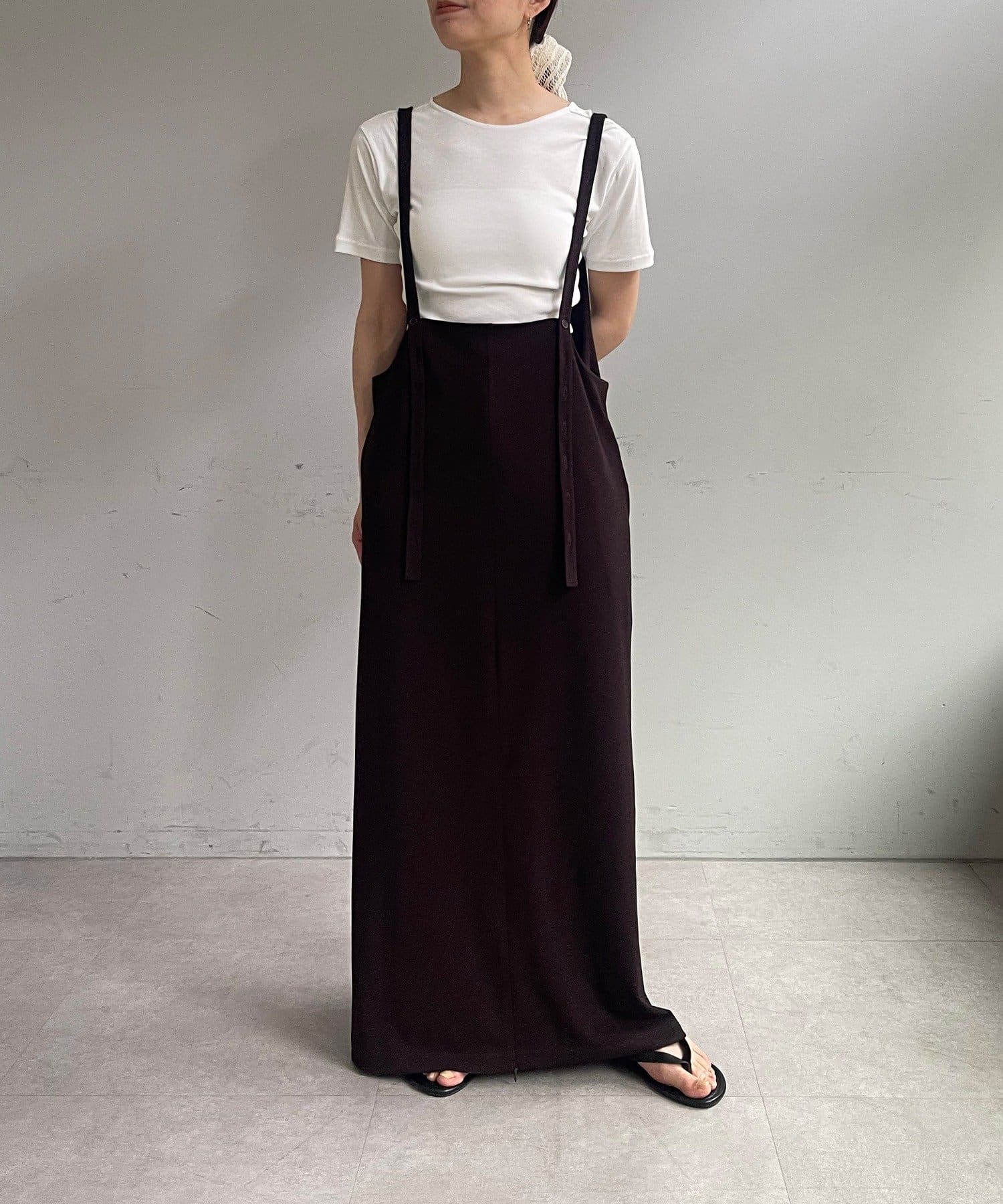 SHENERY(シーナリー) カットジョーゼットジャンスカ