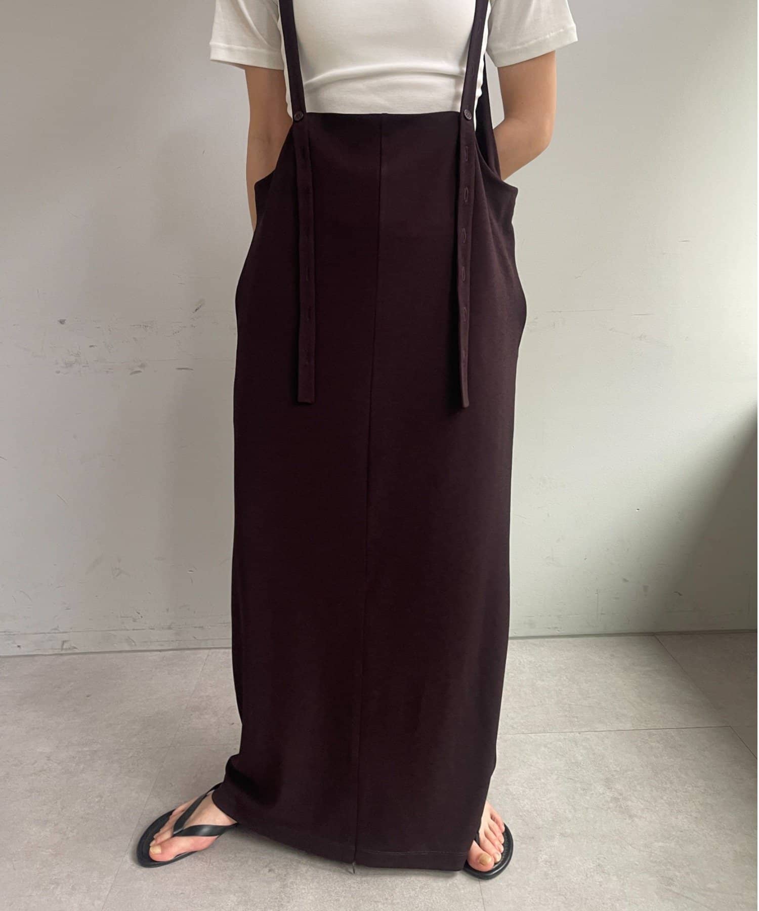 SHENERY(シーナリー) カットジョーゼットジャンスカ