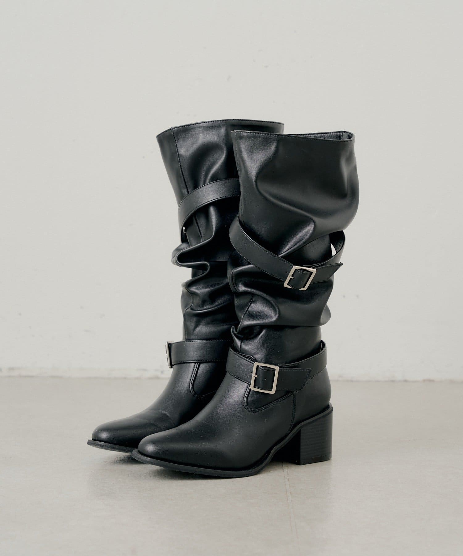 Chico(チコ) ベルト付きエンジニアブーツ