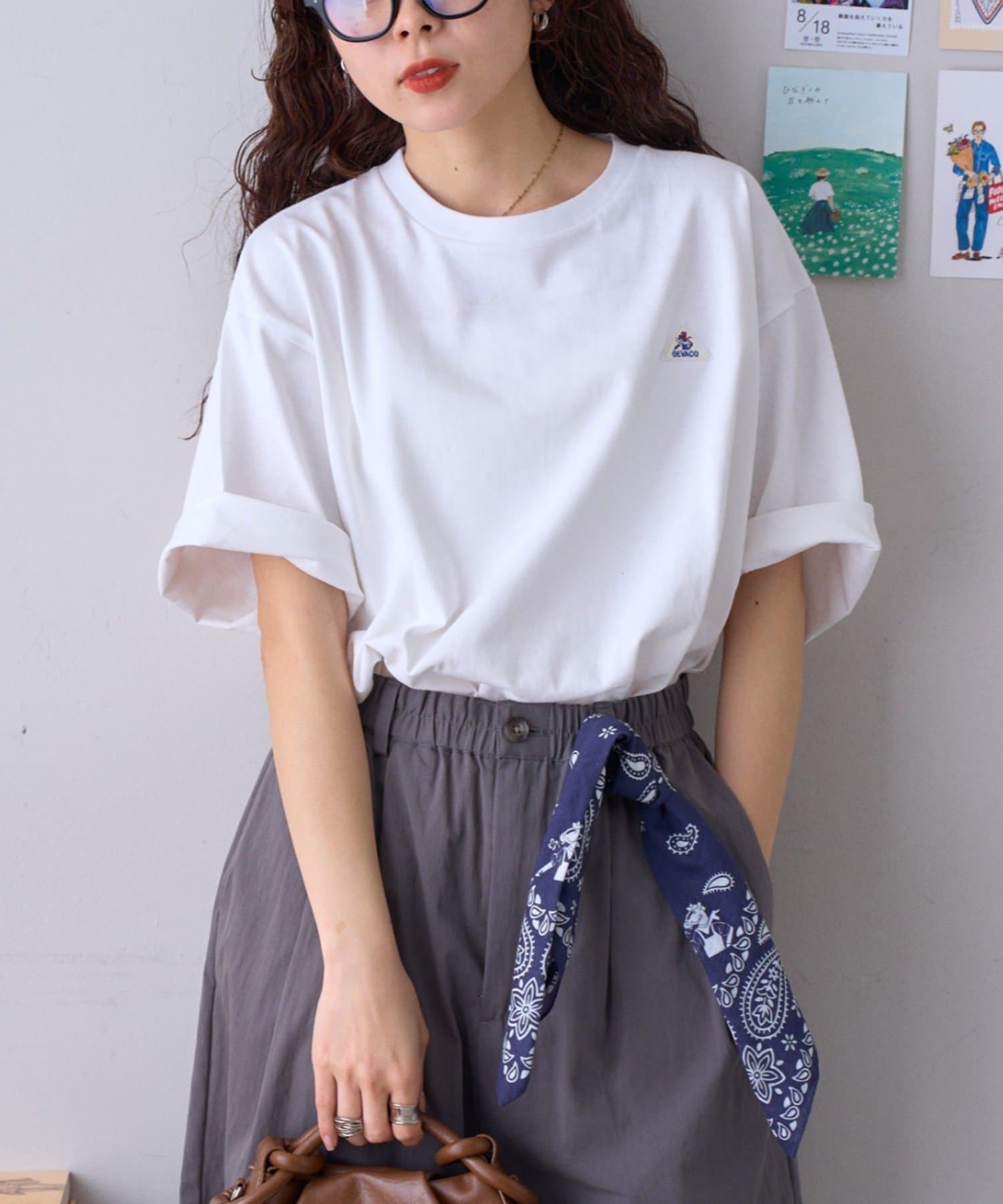 CIAOPANIC TYPY(チャオパニックティピー) 【GEVACO/ゲバコ】【CIAOPANICTYPY限定商品】汗染み防止抗菌防臭ワンポイントワッペンTEE