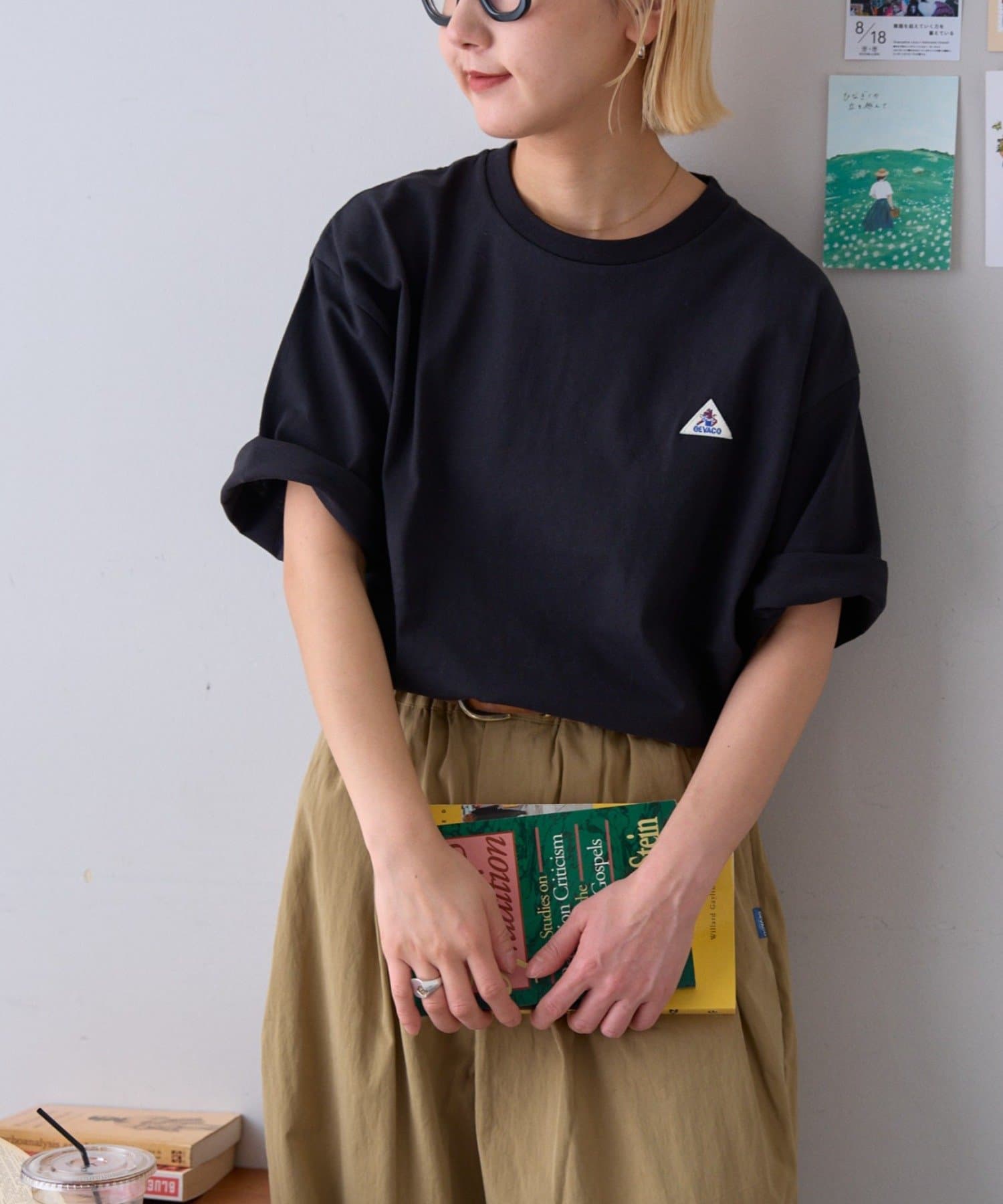 CIAOPANIC TYPY(チャオパニックティピー) 【GEVACO/ゲバコ】【CIAOPANICTYPY限定商品】汗染み防止抗菌防臭ワンポイントワッペンTEE