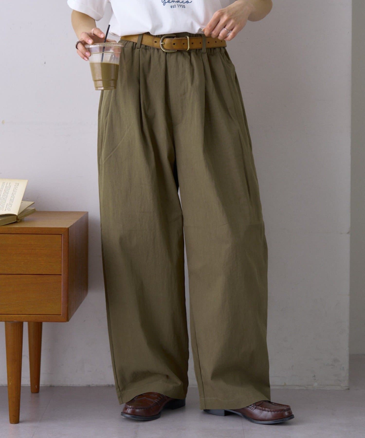 CIAOPANIC TYPY(チャオパニックティピー) 【GEVACO】ギャザーテーパードパンツ