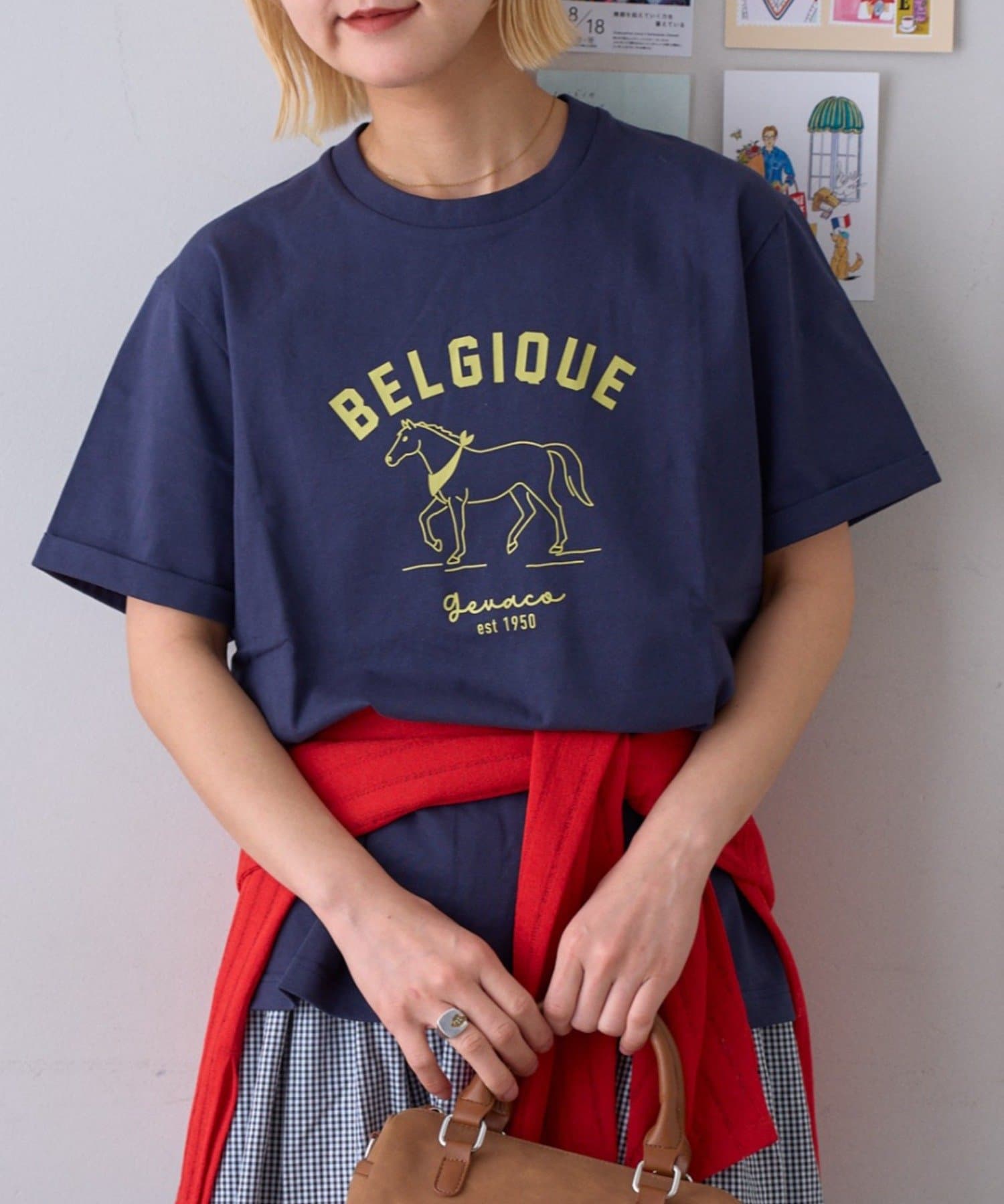 CIAOPANIC TYPY(チャオパニックティピー) 【GEVACO】ホースプリントTEE