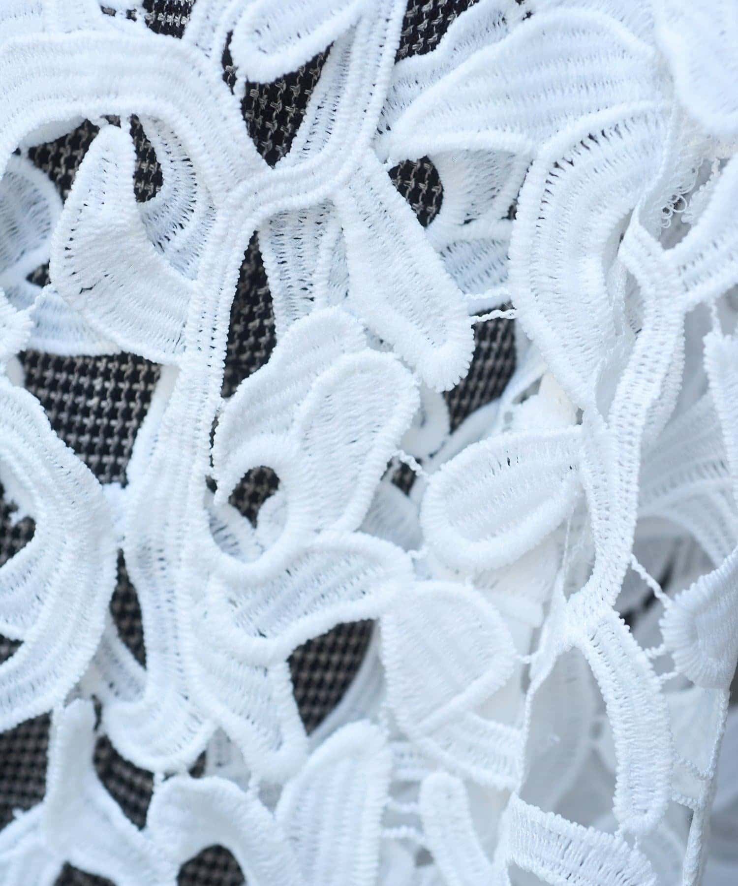 SHENERY(シーナリー) Pasterip lace multi-way scarf