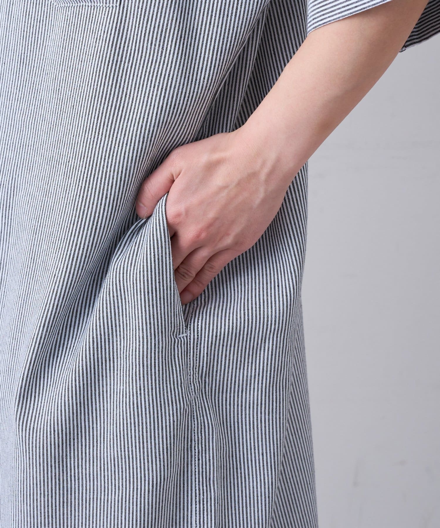 CIAOPANIC TYPY(チャオパニックティピー) 【GEVACO】綿麻半袖シャツワンピース