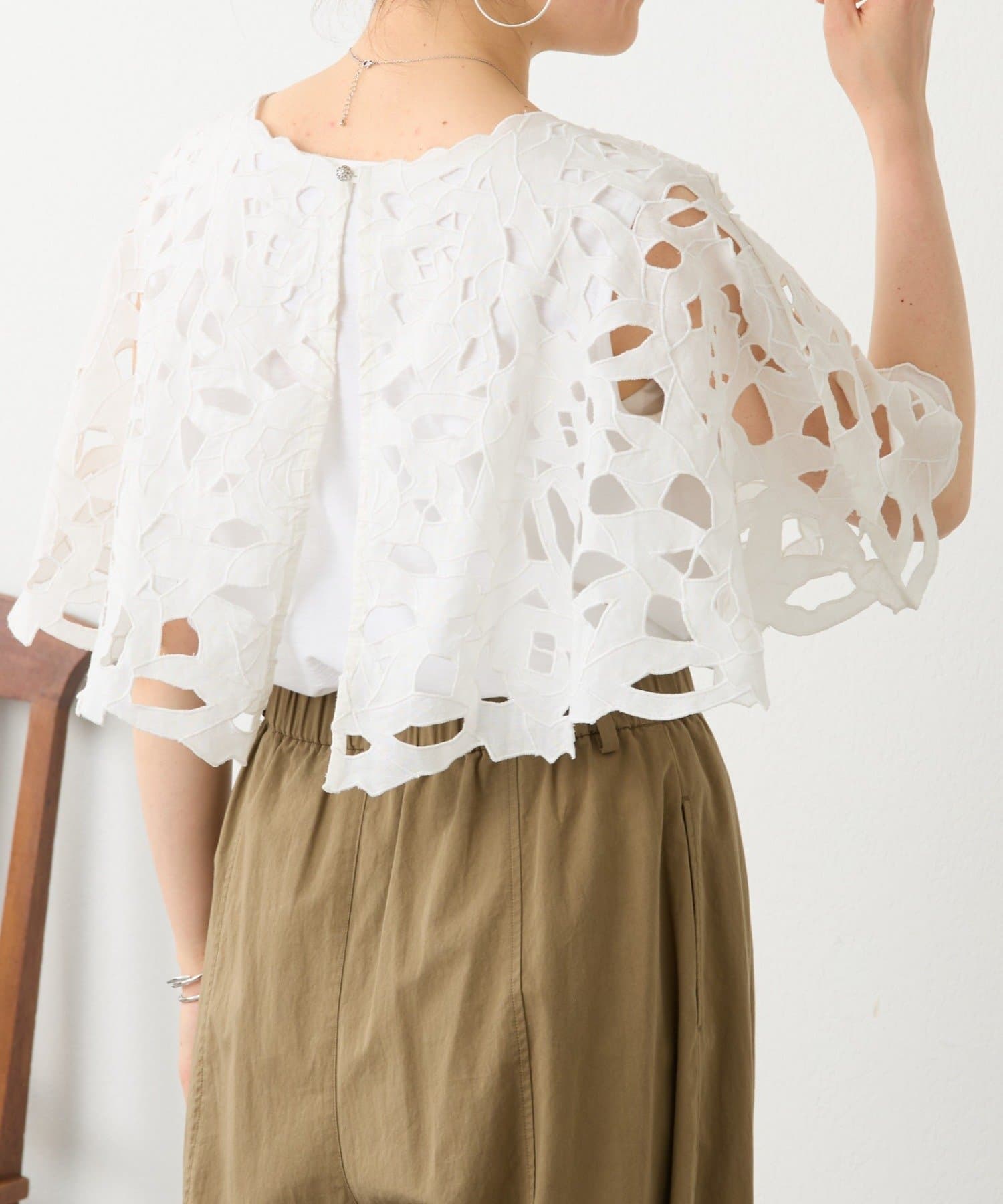 BEARDSLEY(ビアズリー) カットワークボレロ