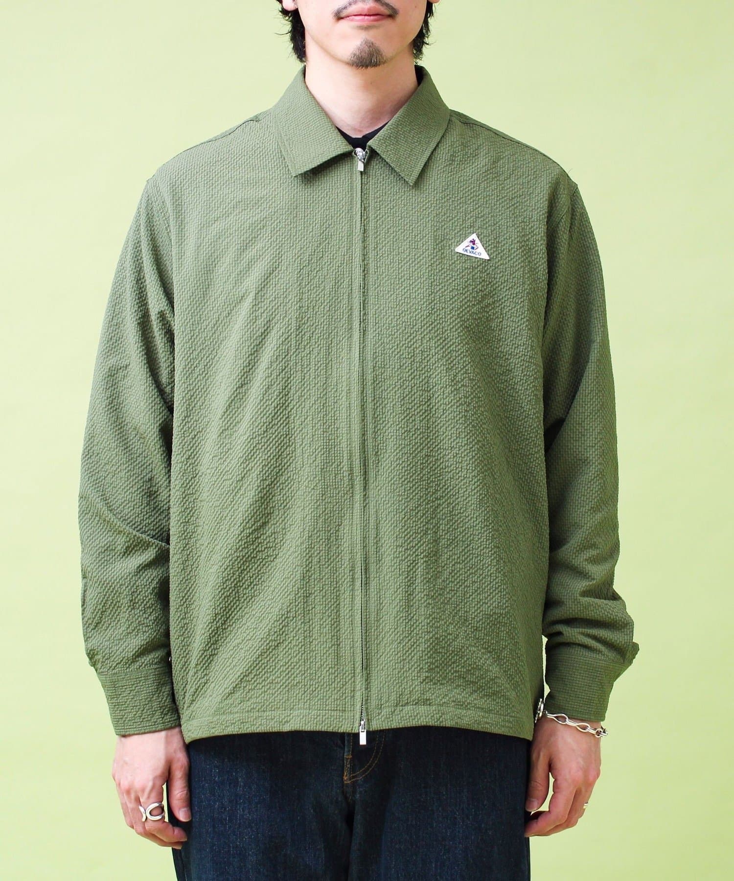 FREDY & GLOSTER(フレディ アンド グロスター) 【GEVACO/ゲバコ】ジップアップ シャツジャケット