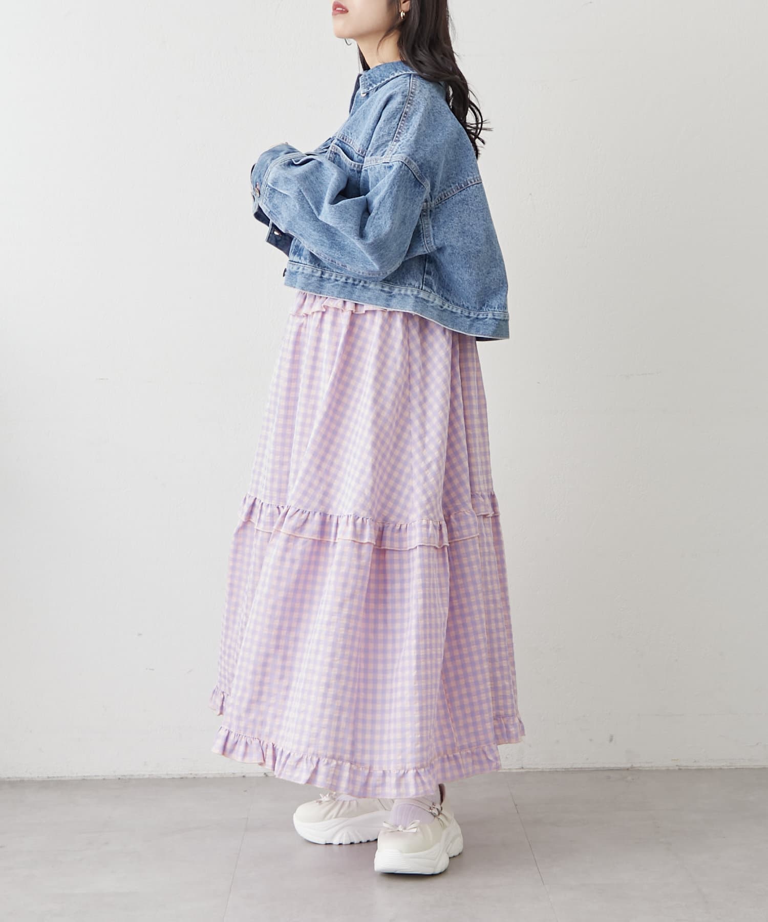 OUTLET(アウトレット) 【w closet】ショートGジャン