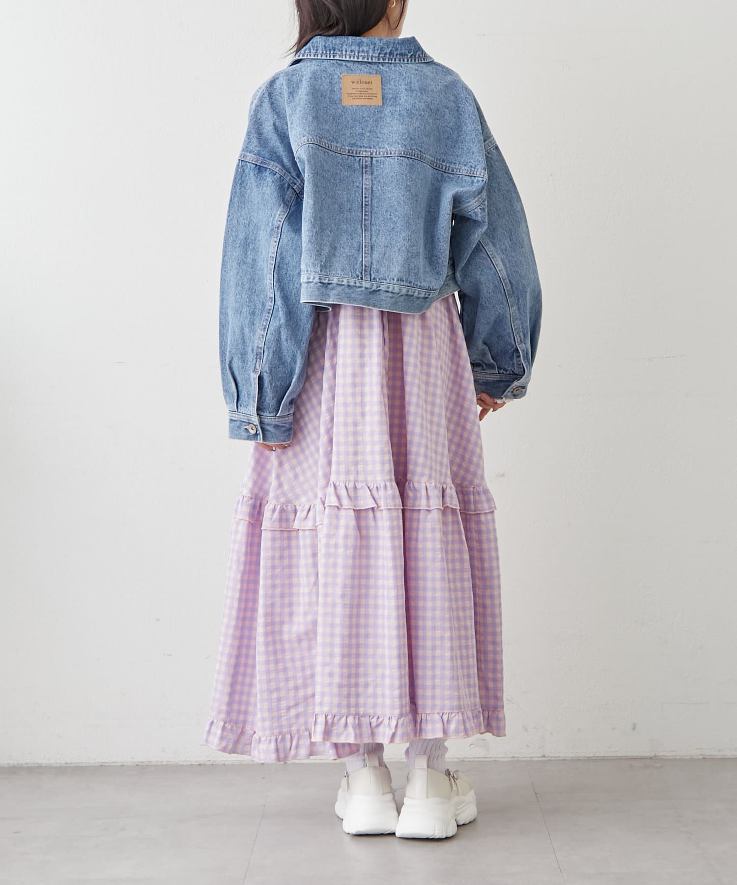 OUTLET(アウトレット) 【w closet】ショートGジャン