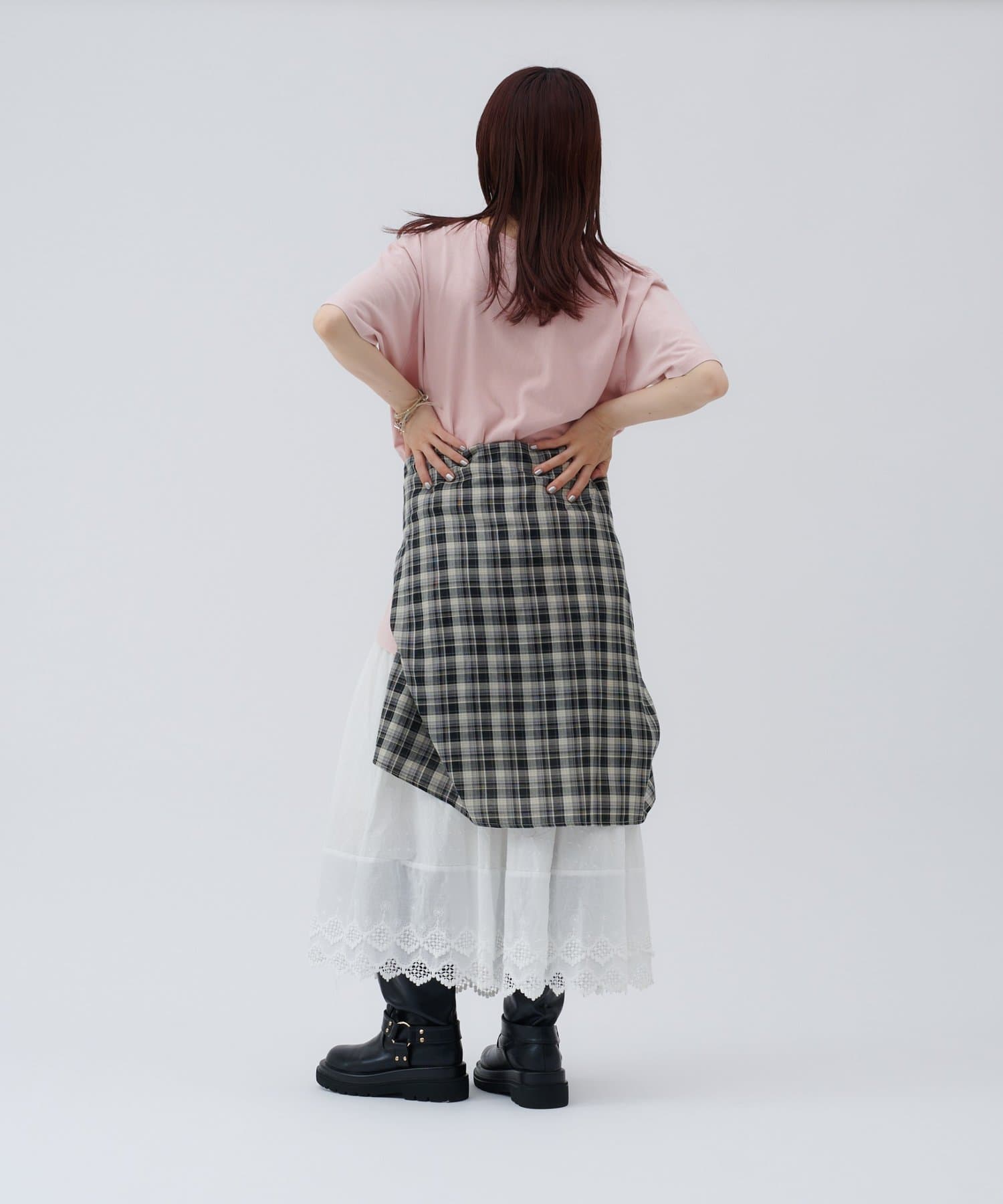 OUTLET(アウトレット) 【w closet】アイスプリントBIGTee