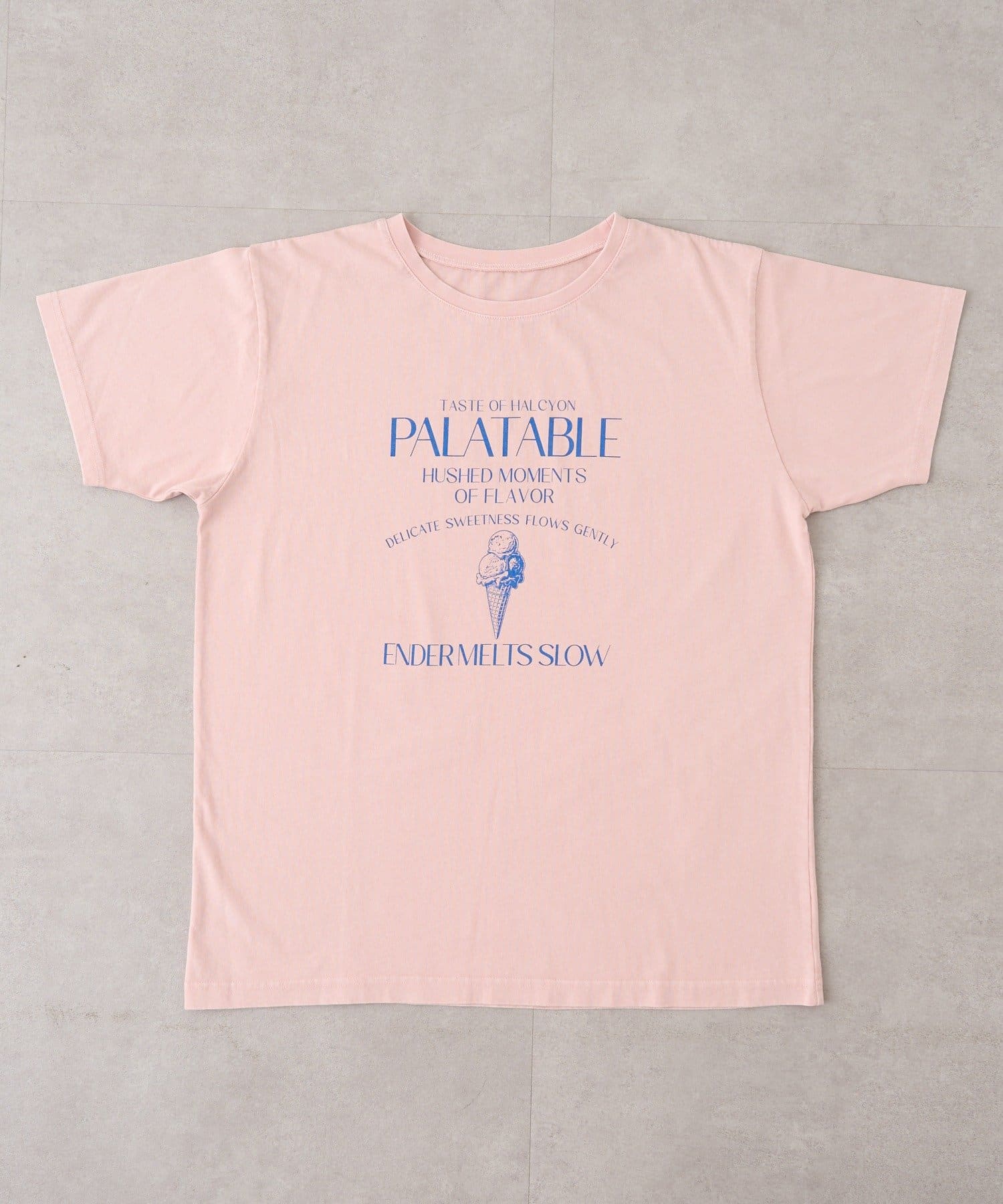 OUTLET(アウトレット) 【w closet】アイスプリントBIGTee