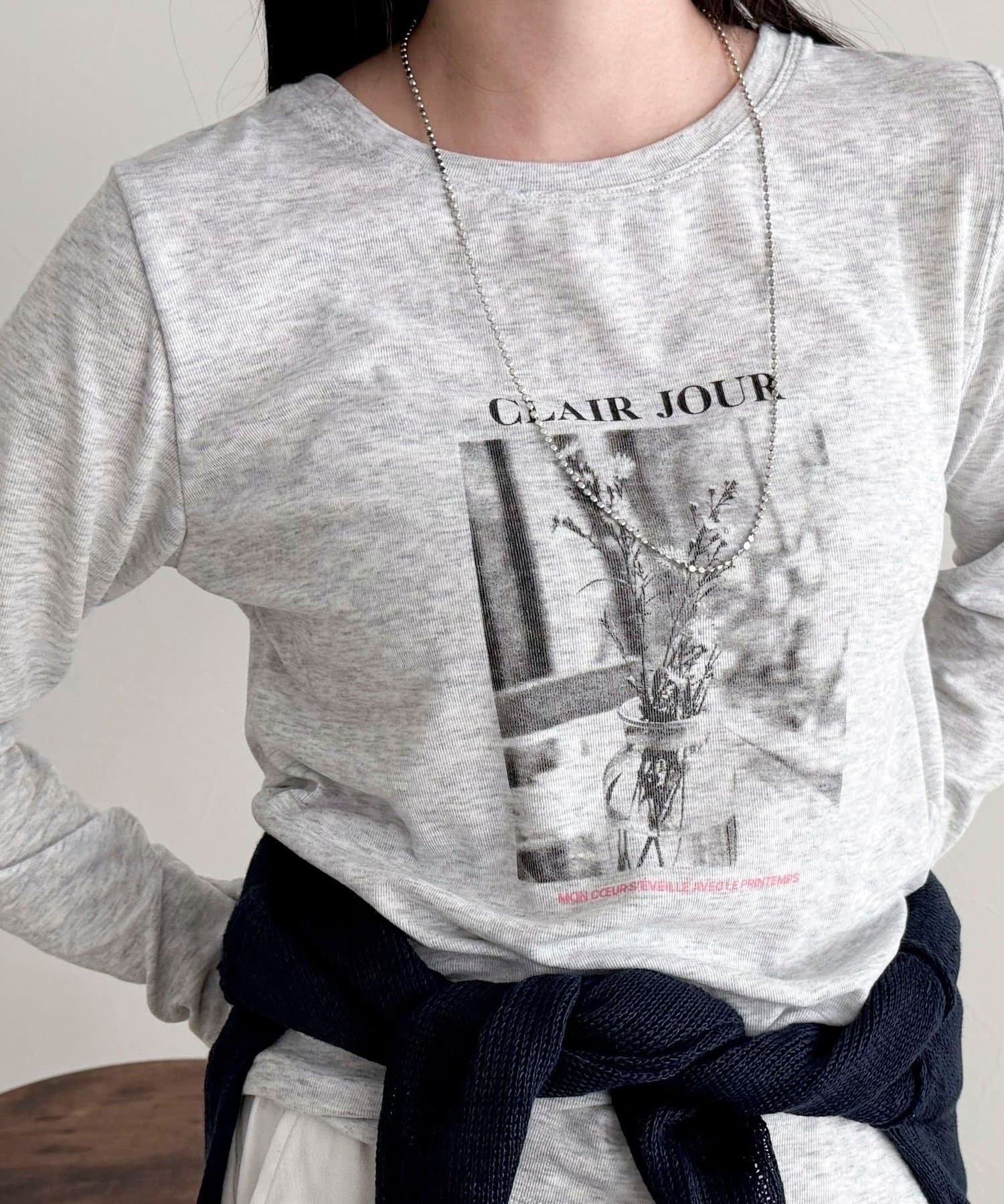 FREDY & GLOSTER(フレディ アンド グロスター) シアーphotoロンTシャツ