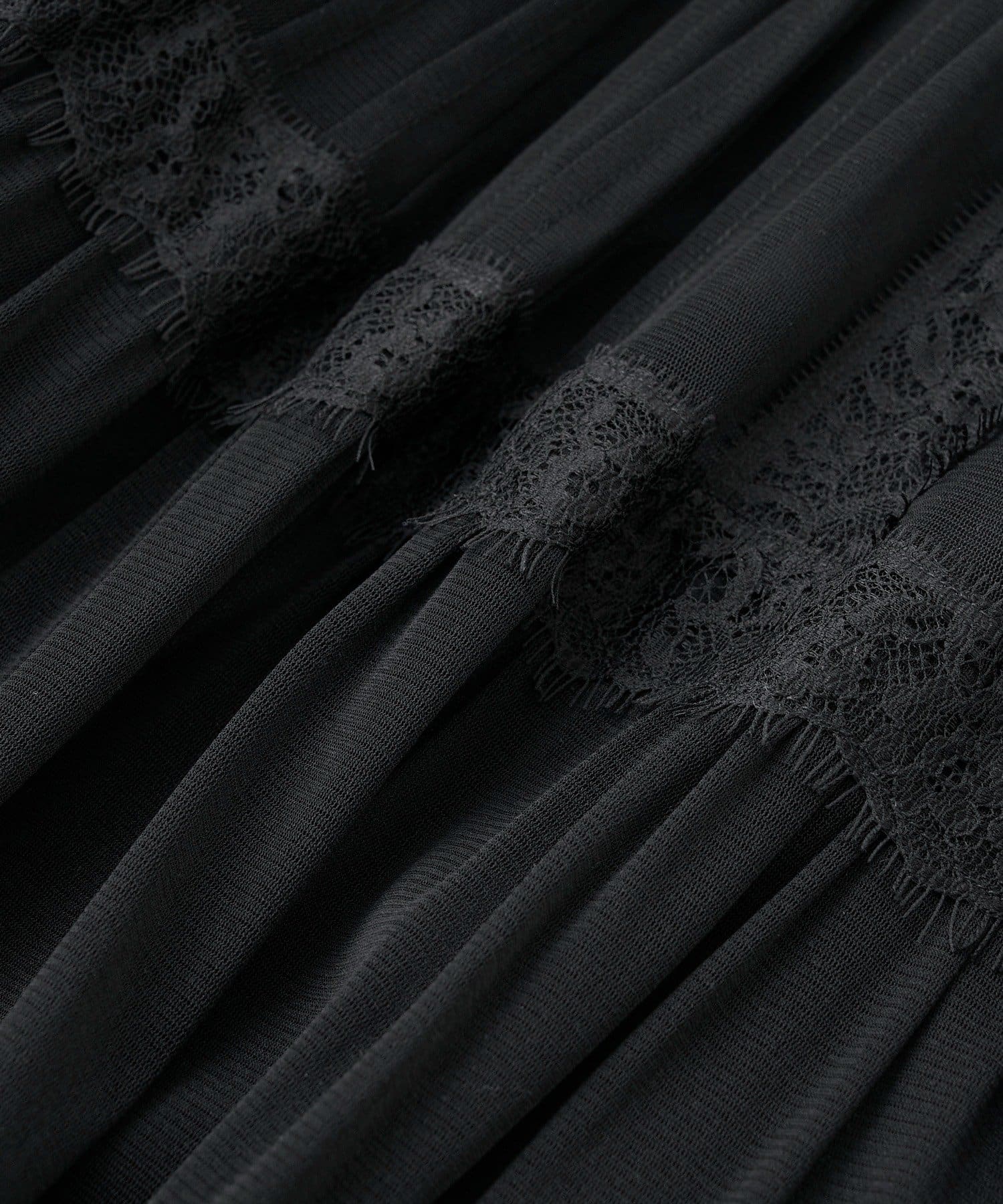 RIVE DROITE(リヴドロワ) 予約【着映え】チュールティアードスカート