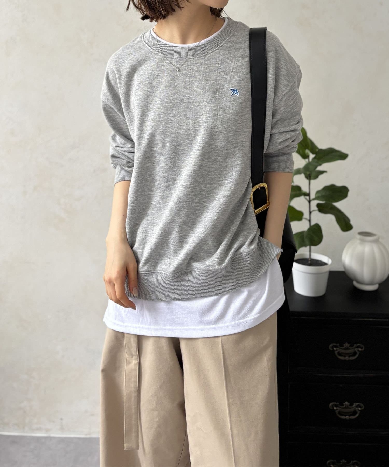 LOCUST(ローカスト) 【ARNOLD PALMER】TC裏毛レイヤード風プルオーバー