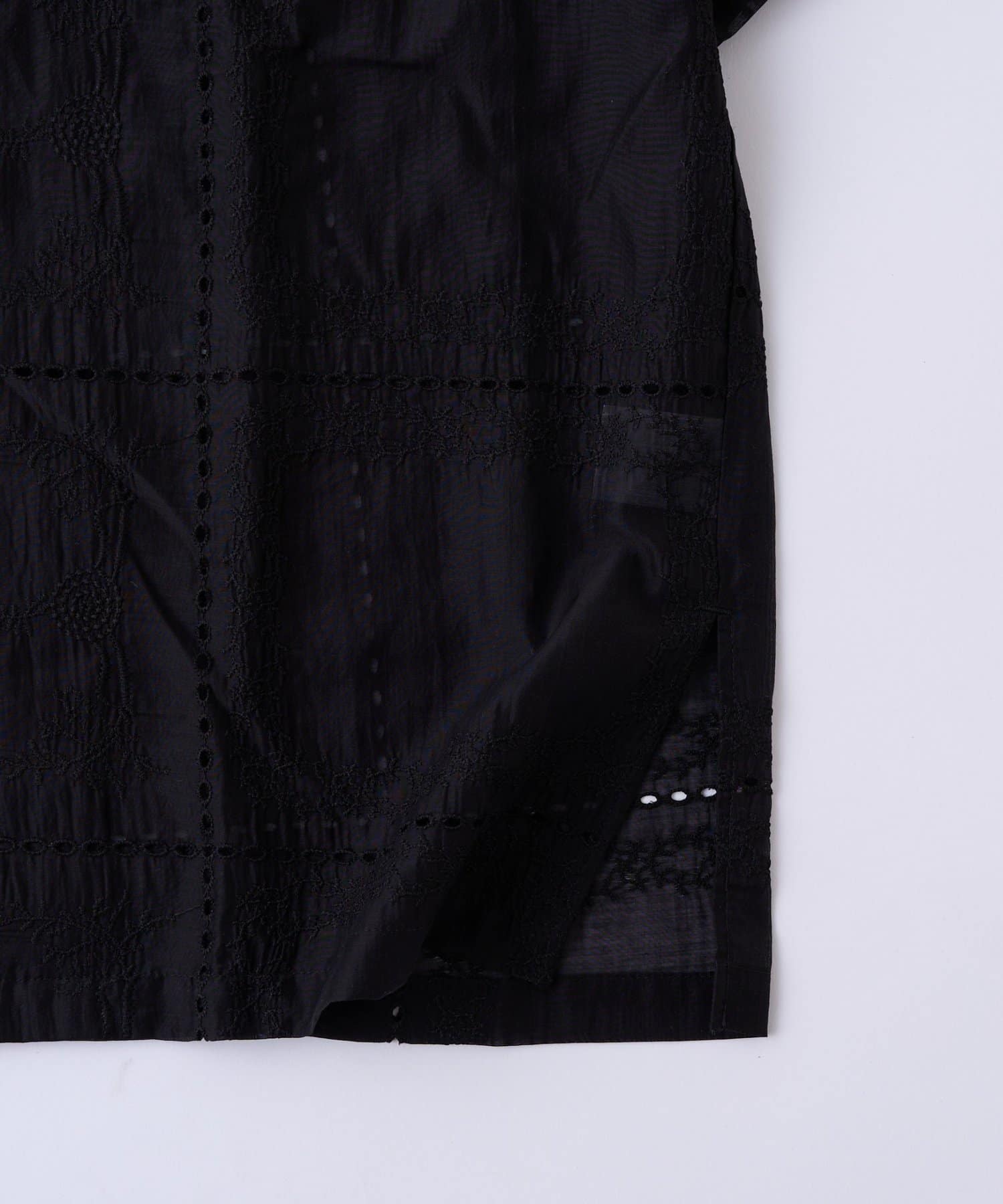 CIAOPANIC TYPY(チャオパニックティピー) 【WEB限】ユニセックスレース刺繍シャツ