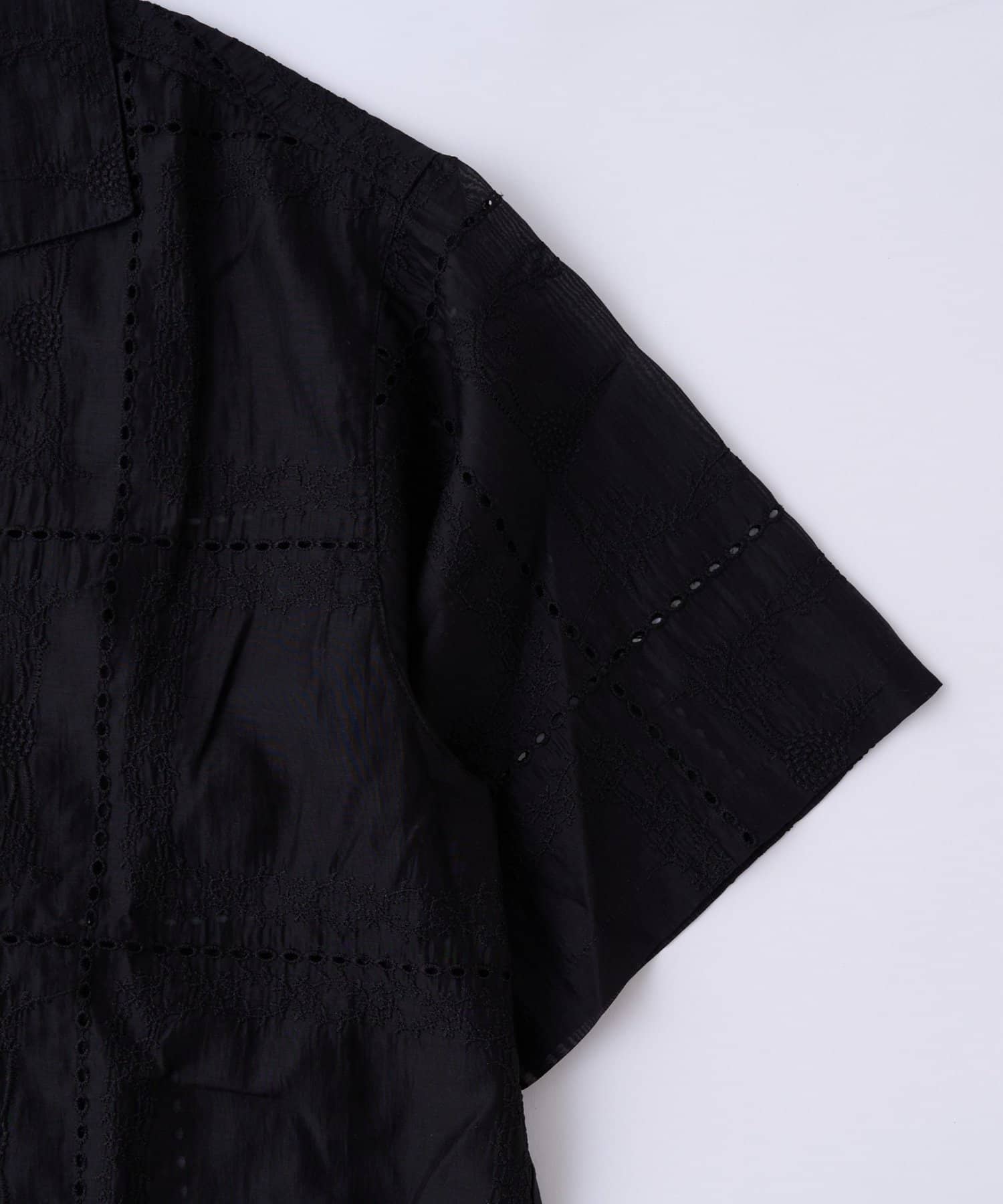 CIAOPANIC TYPY(チャオパニックティピー) 【WEB限】ユニセックスレース刺繍シャツ