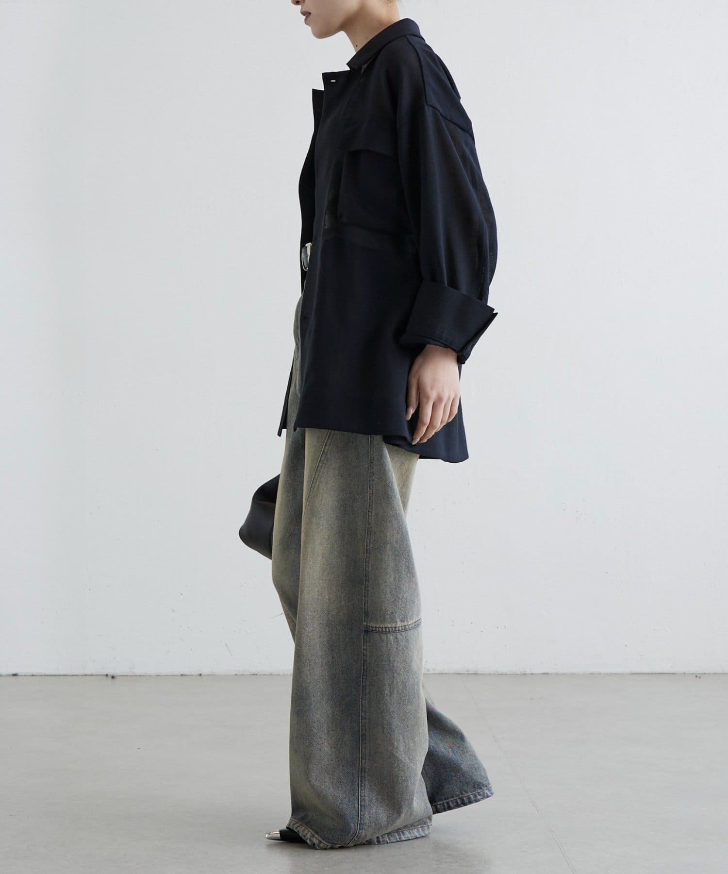 Lui's(ルイス) TECH LINO メッシュシャツ