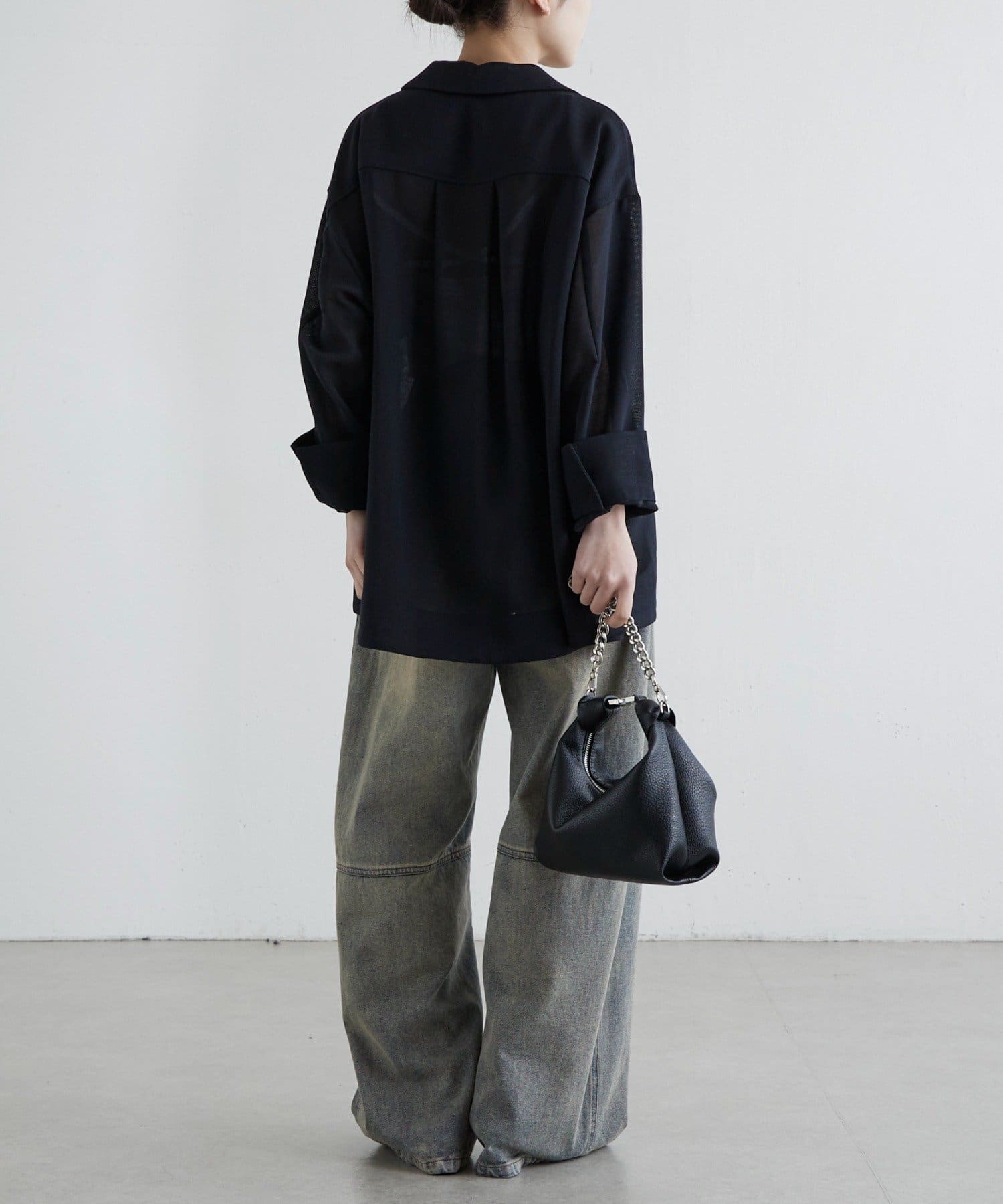 Lui's(ルイス) TECH LINO メッシュシャツ