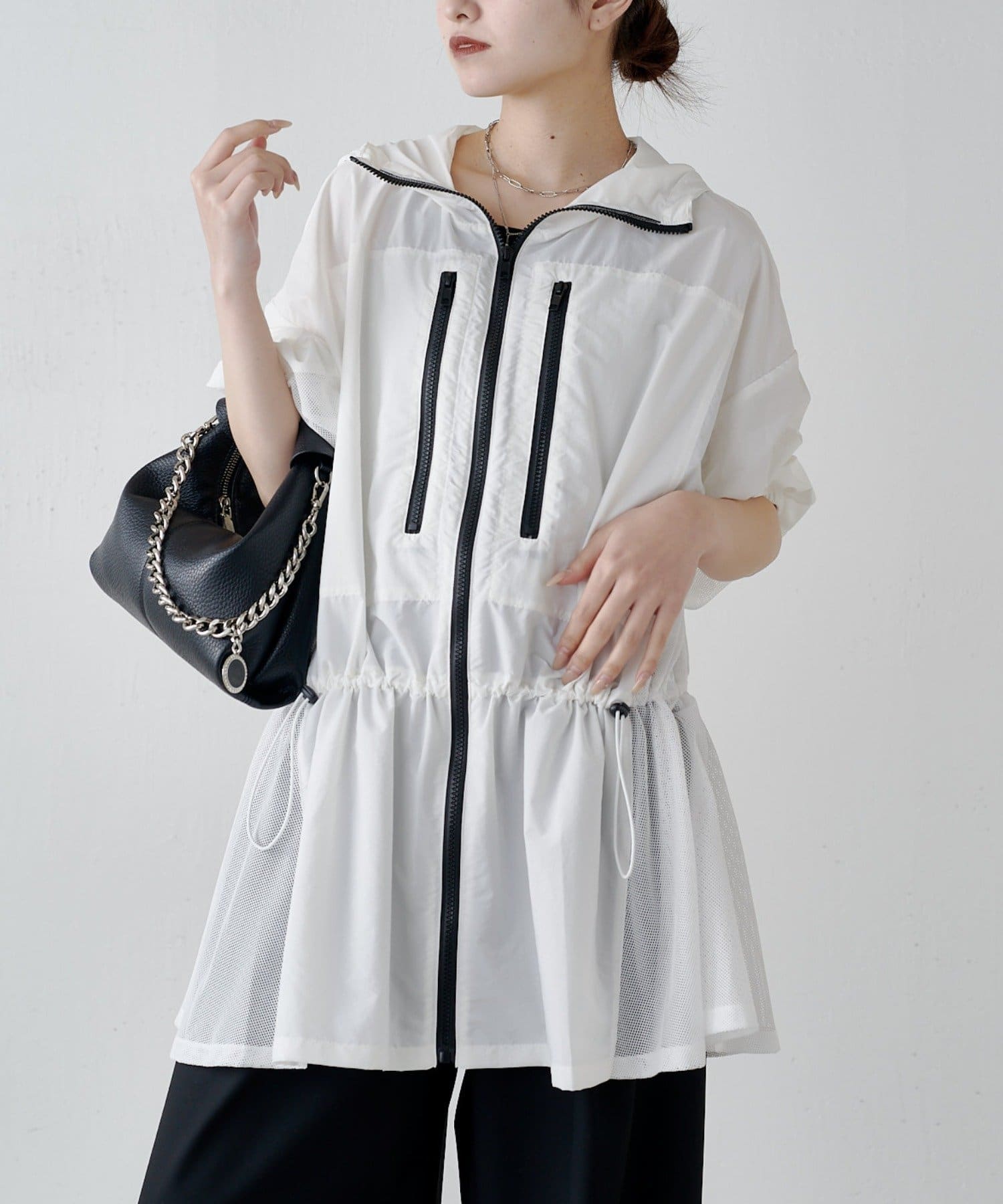 Lui's(ルイス) シアーUVカットパーカー