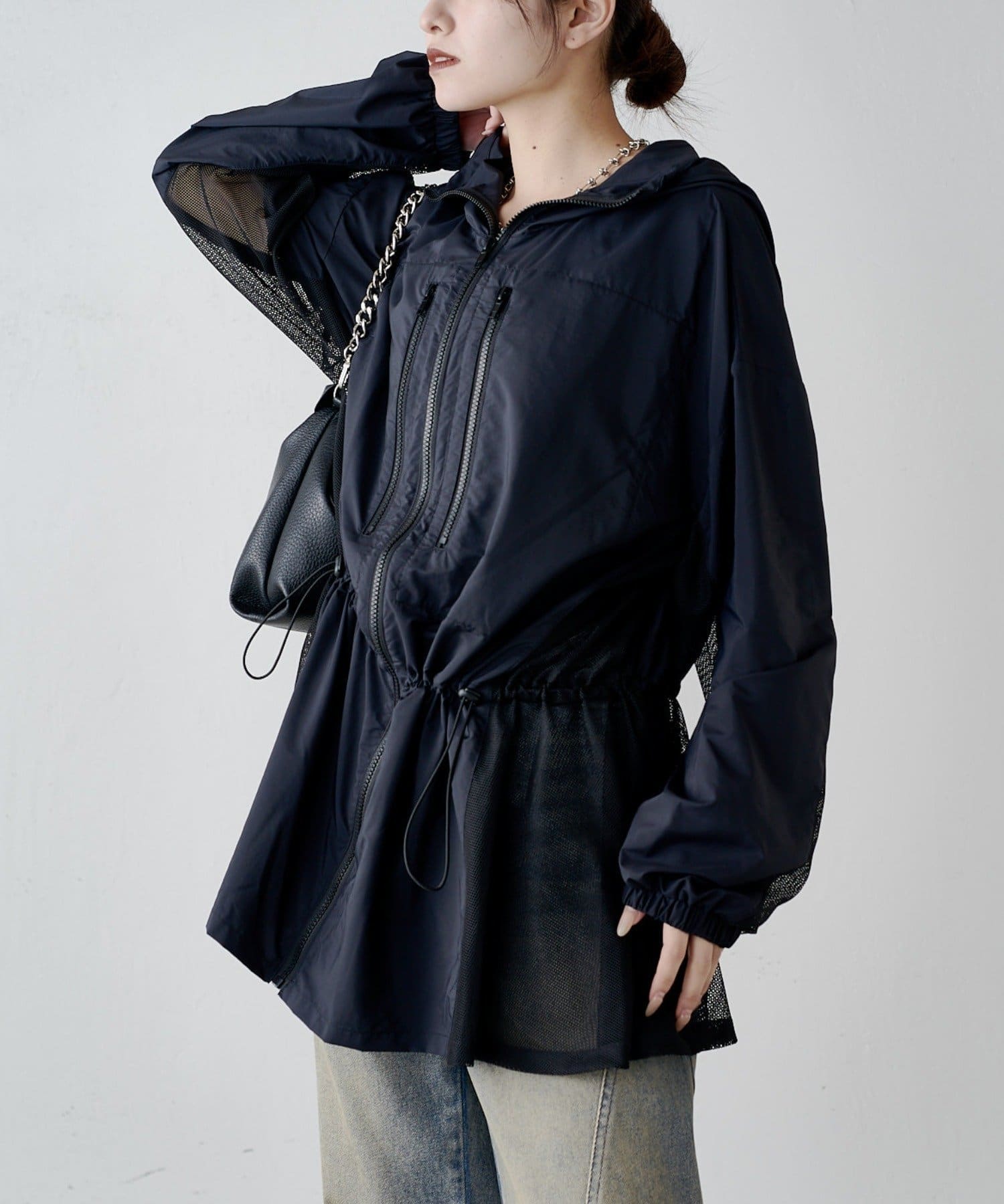 Lui's(ルイス) シアーUVカットパーカー