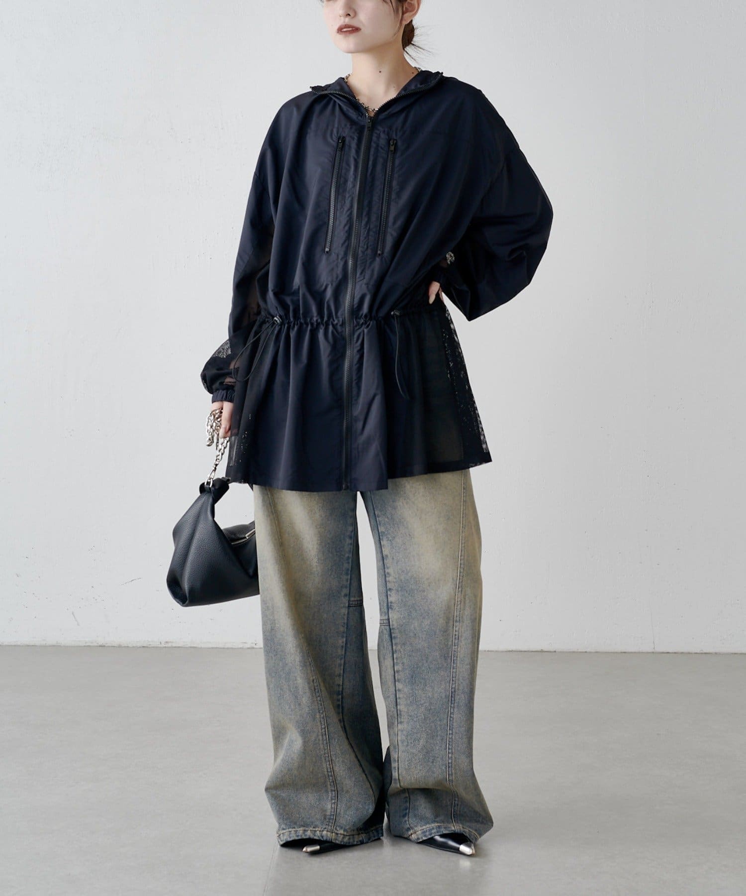 Lui's(ルイス) シアーUVカットパーカー