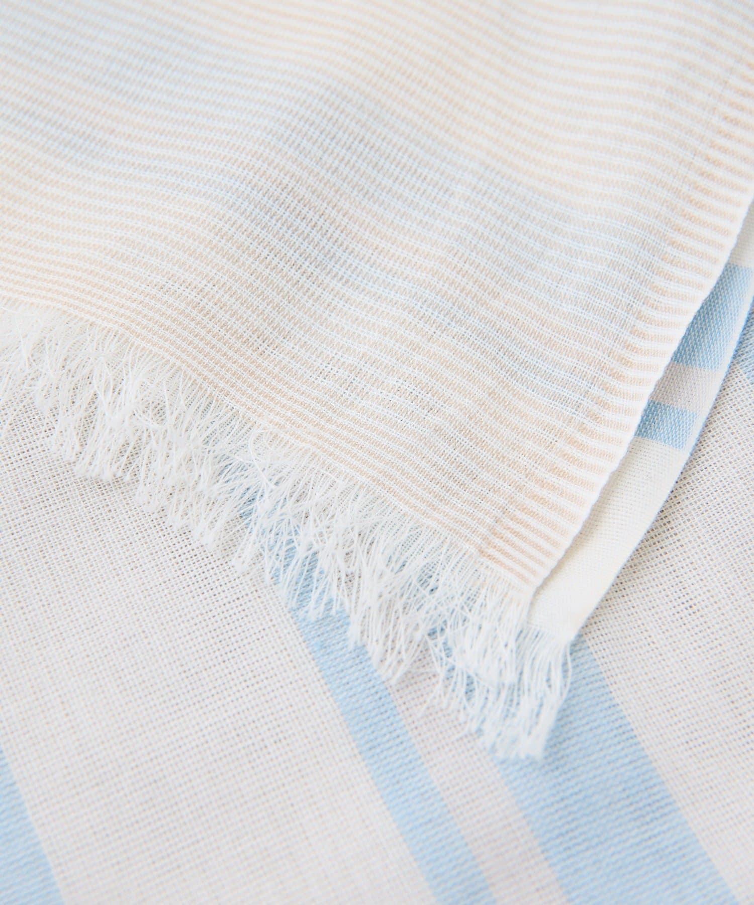 COLLAGE GALLARDAGALANTE(コラージュ ガリャルダガランテ) 【PAPILLONNER/パピヨネ】アシンメトリーボーダーストール