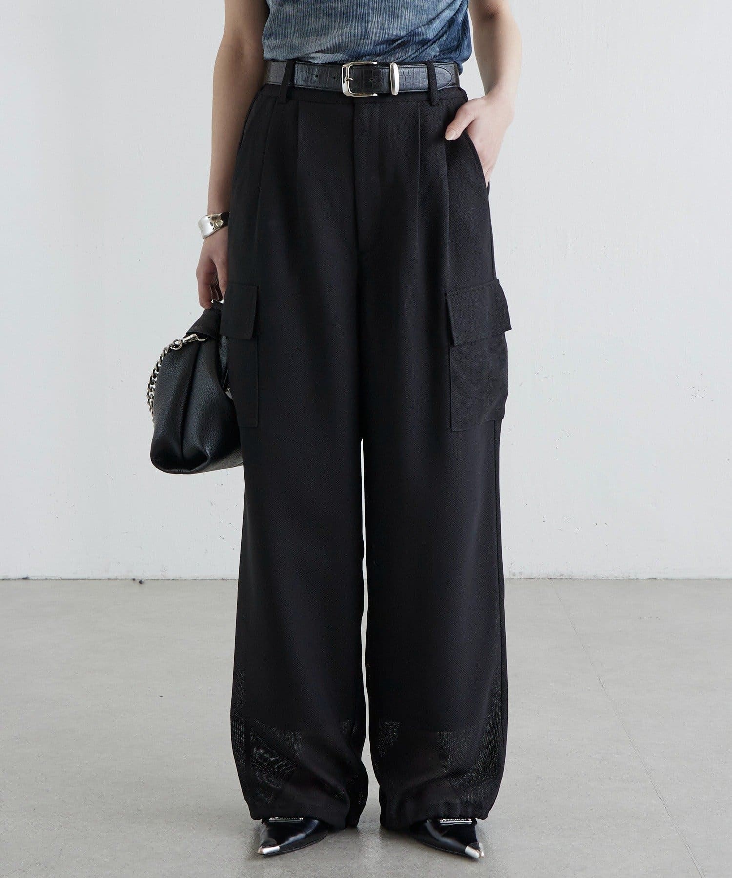 Lui's(ルイス) メッシュカーゴパンツ