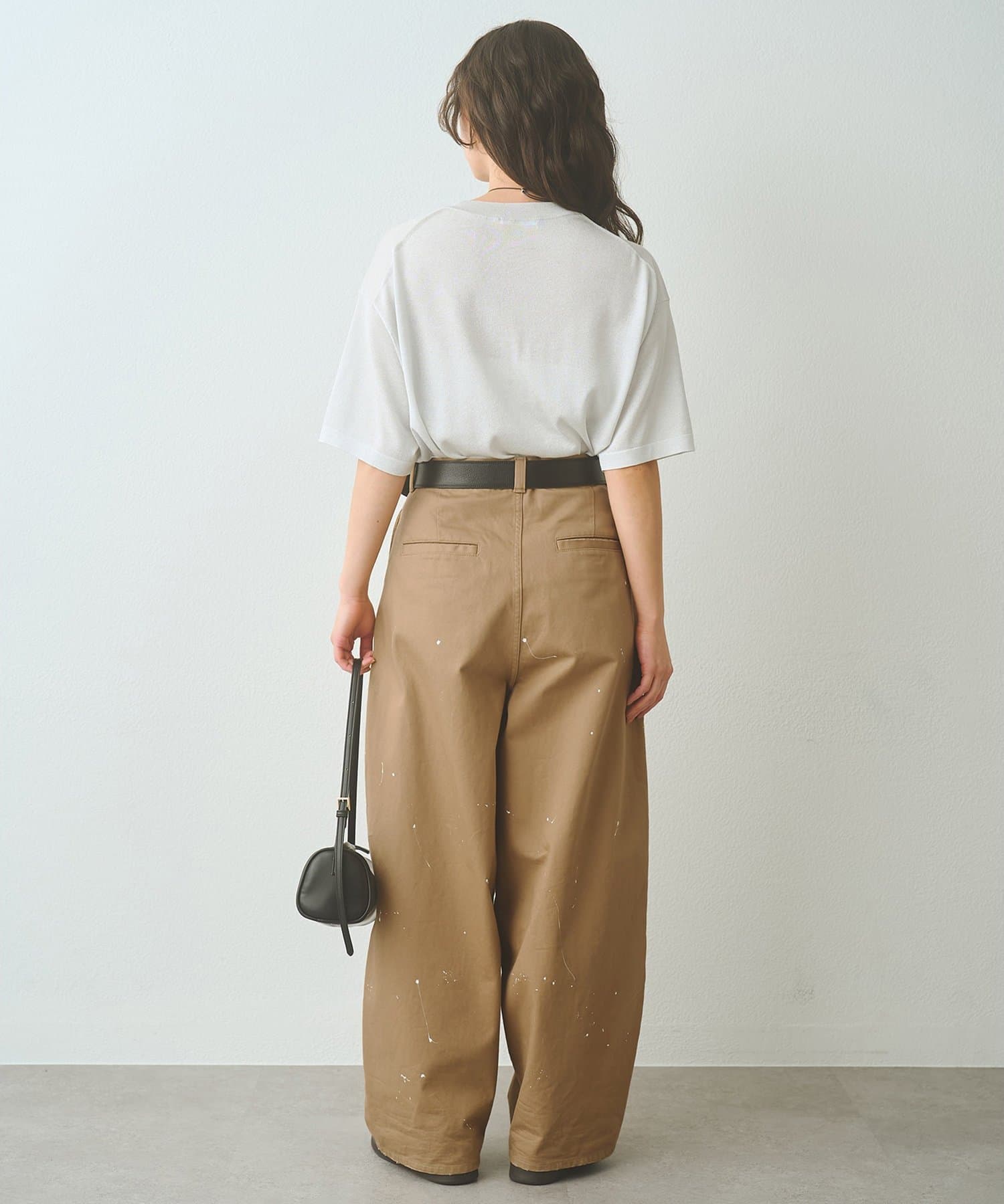 Whim Gazette(ウィム ガゼット) ラメニットTEE