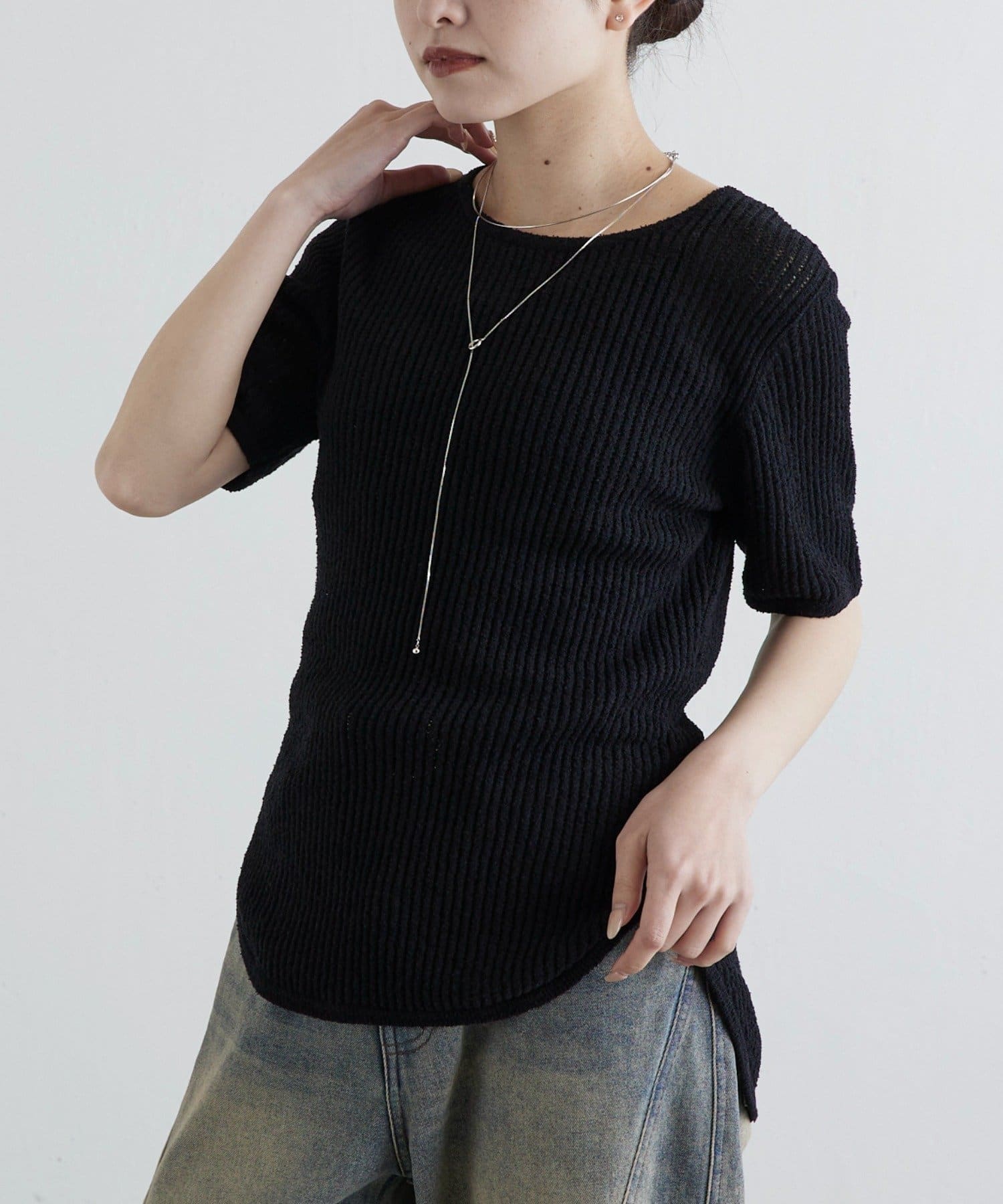 Lui's(ルイス) ブークレーシアーニットトップス