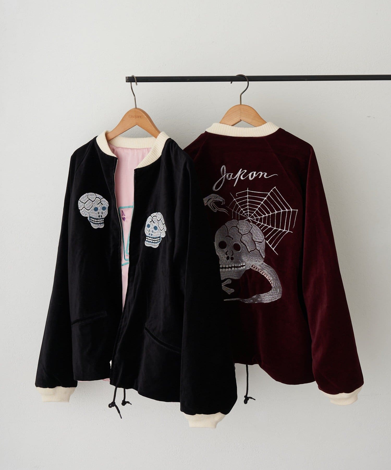 CIAOPANIC(チャオパニック) 【THRIFTY LOOK/スリフティールック】SNAKE & SKULL SOUVENIR SHORT JACKET