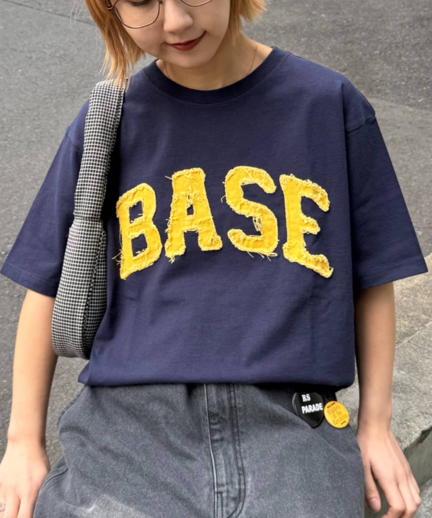 CIAOPANIC TYPY(チャオパニックティピー) 【WEB限定】【UNISEX】BASEアップリケTEE