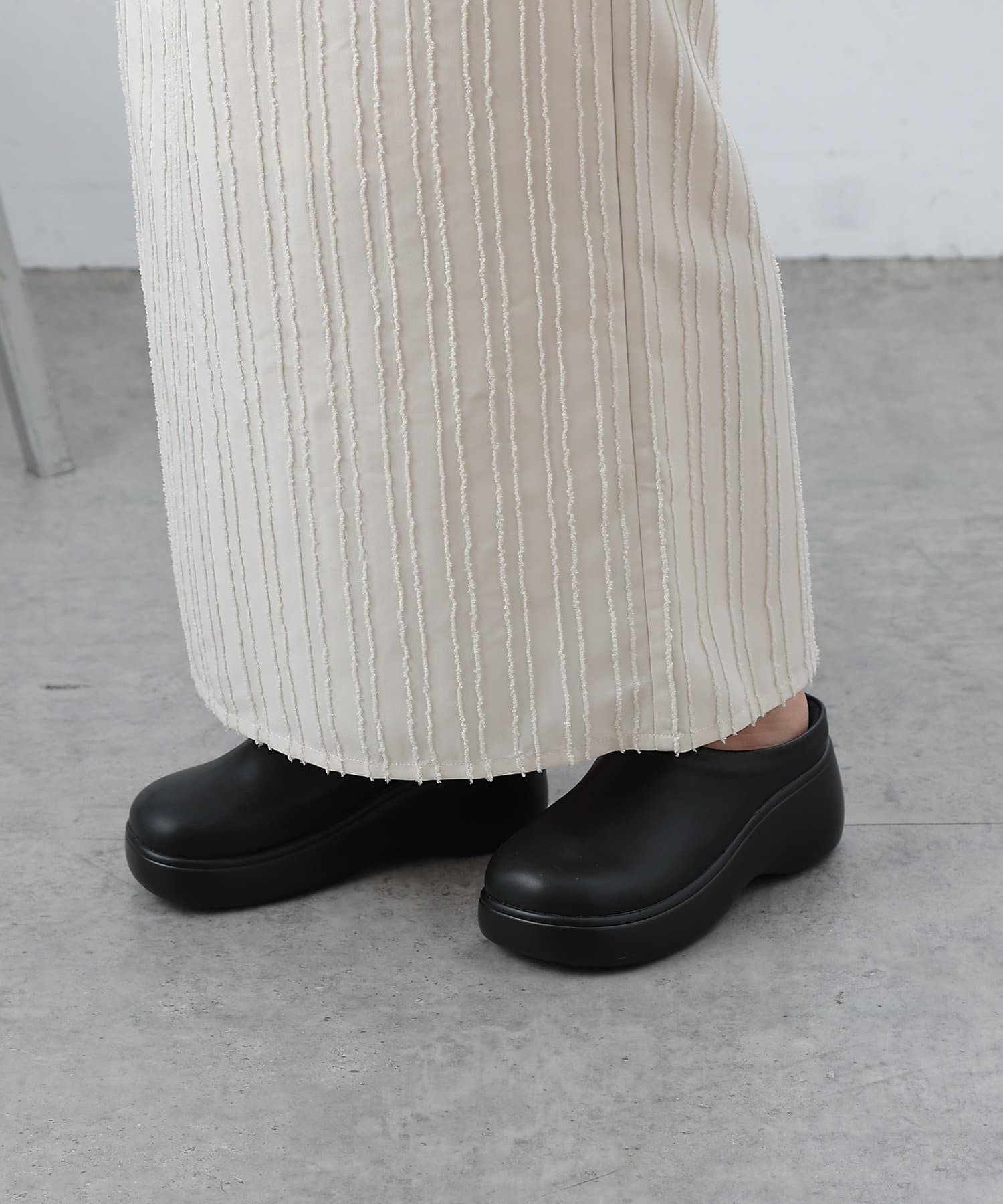 COLONY 2139(コロニー トゥーワンスリーナイン) 【セットアップ対応】フリンジストライプジャガードナロースカート