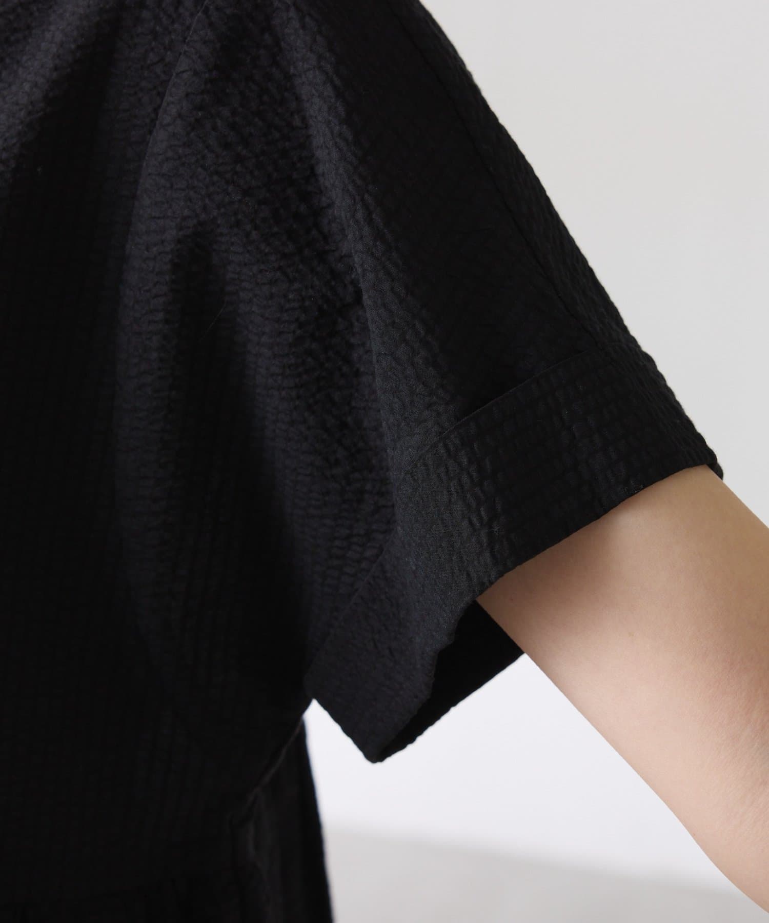 COLLAGE GALLARDAGALANTE(コラージュ ガリャルダガランテ) 【リバイバル/体型カバー】3WAYサッカーブラウス