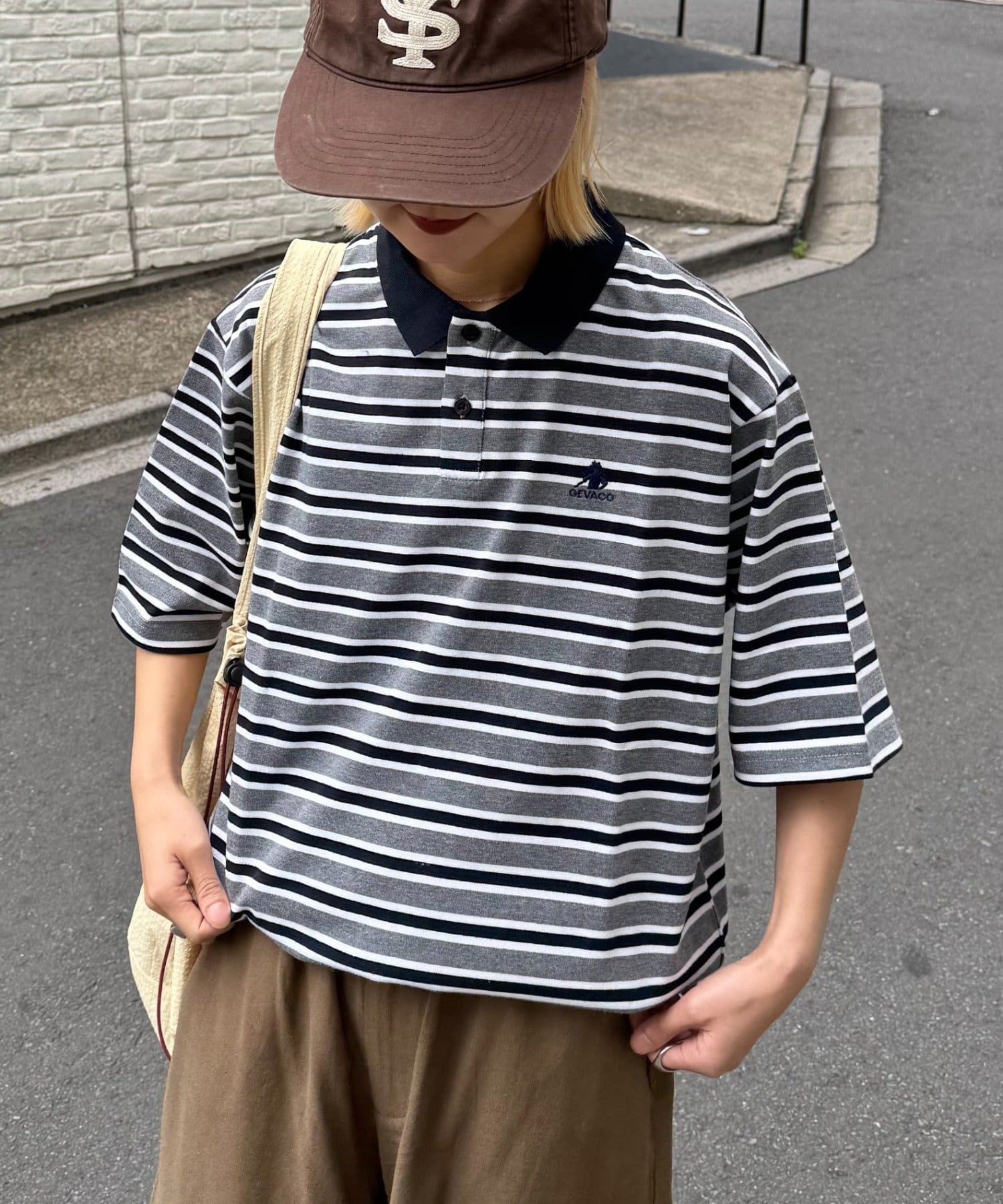 CIAOPANIC TYPY(チャオパニックティピー) 【GEVACO/ゲバコ】半袖カノコポロシャツ