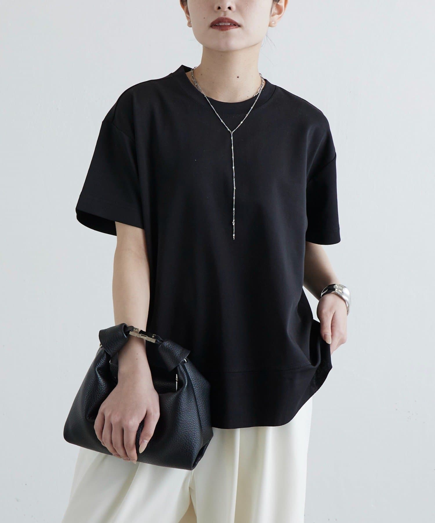 Lui's(ルイス) 裾切替プルオーバー