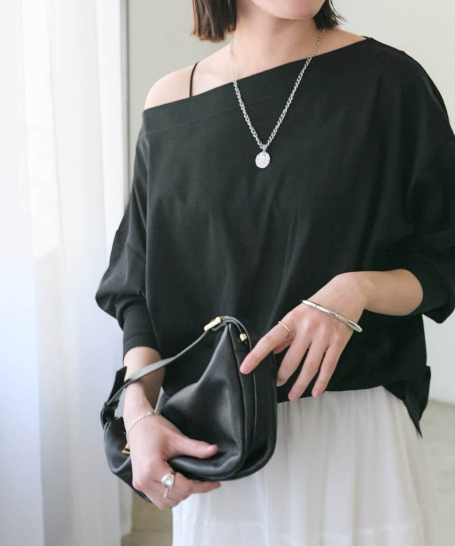 RIVE DROITE(リヴドロワ) 予約【大人の肌見せに】シアードルマンカットソー