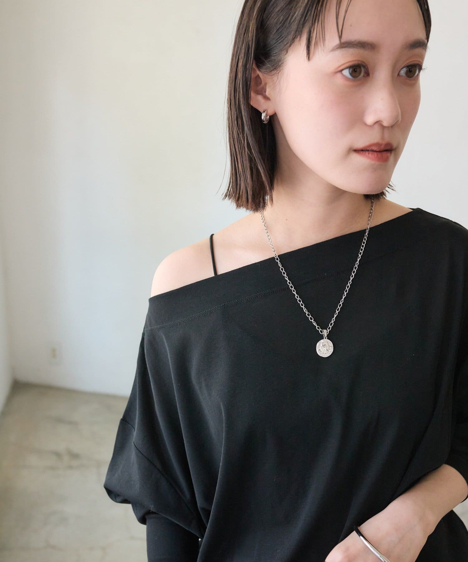 RIVE DROITE(リヴドロワ) 予約【大人の肌見せに】シアードルマンカットソー