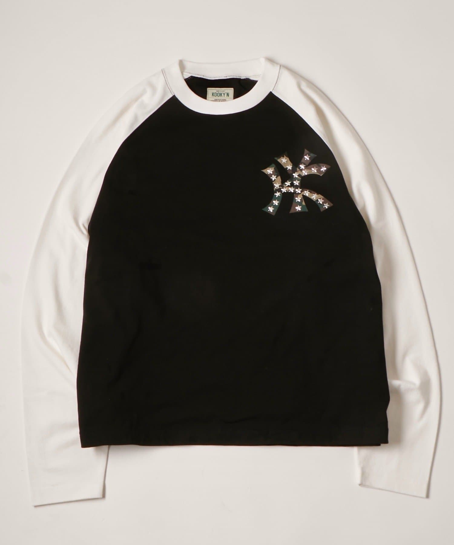 WHO’S WHO gallery(フーズフーギャラリー) KOOKY'N KYスタースタッズラグランLS TEE